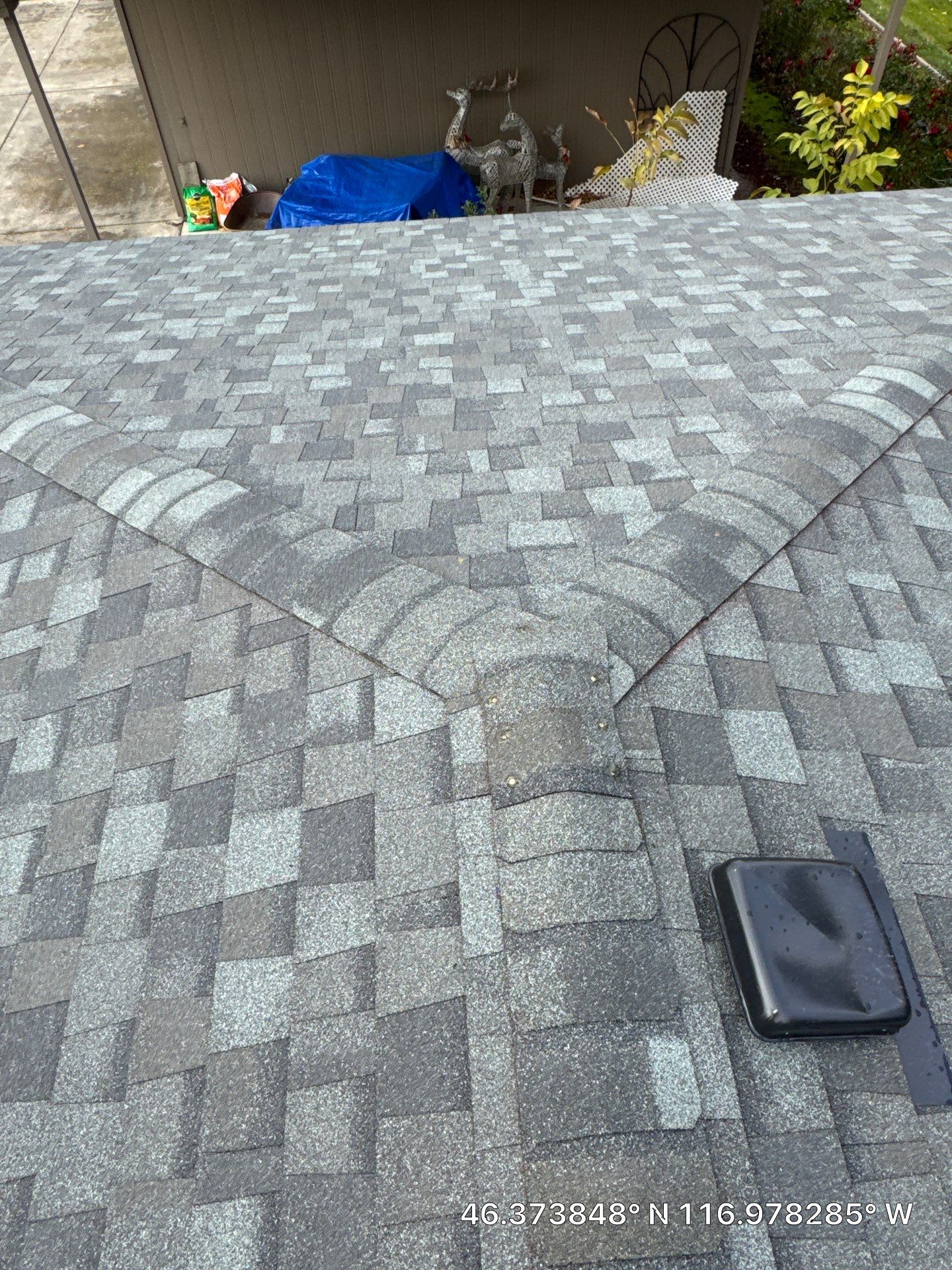 Lewiston Residential Roof and Garage Replacement with CertainTeed Shingles by Alpine Roofing