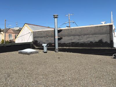 Before: roof condition prior to Alpha Eagle Roofing's work in San Francisco, CA