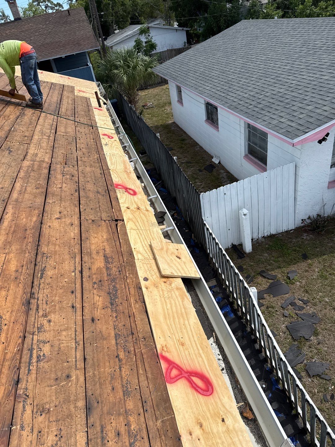 Project in St. Petersburg 33711 by Mitchell Roofing Company LLC 