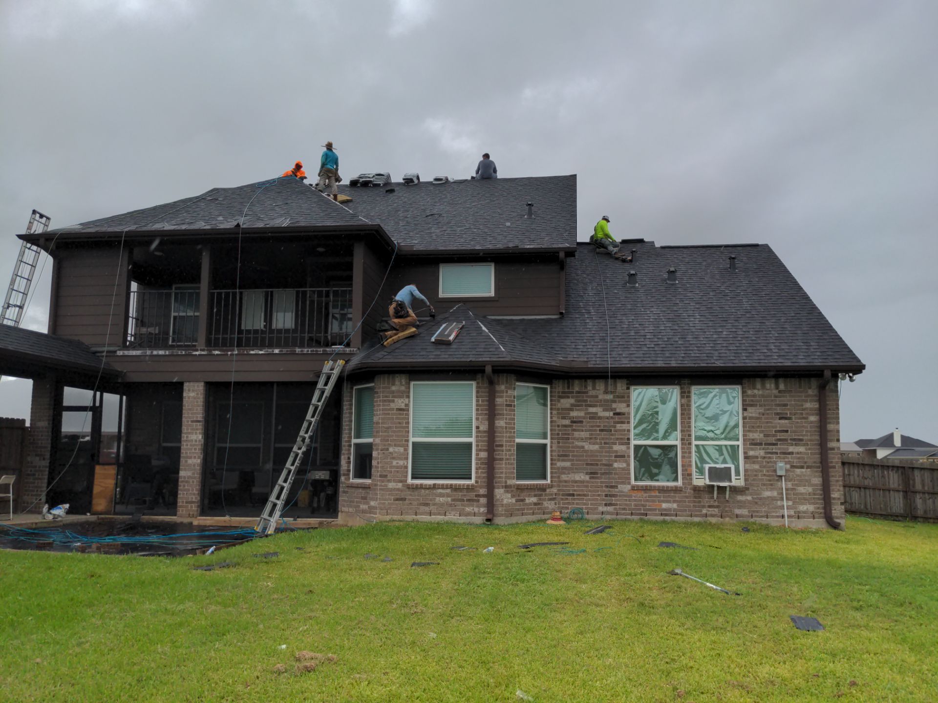 Project in Needville by Roof Guard And Construction