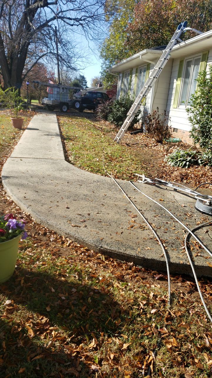 gutter cleaning and house wash and gutter guard installation by G&H Home Tech Pros LLC