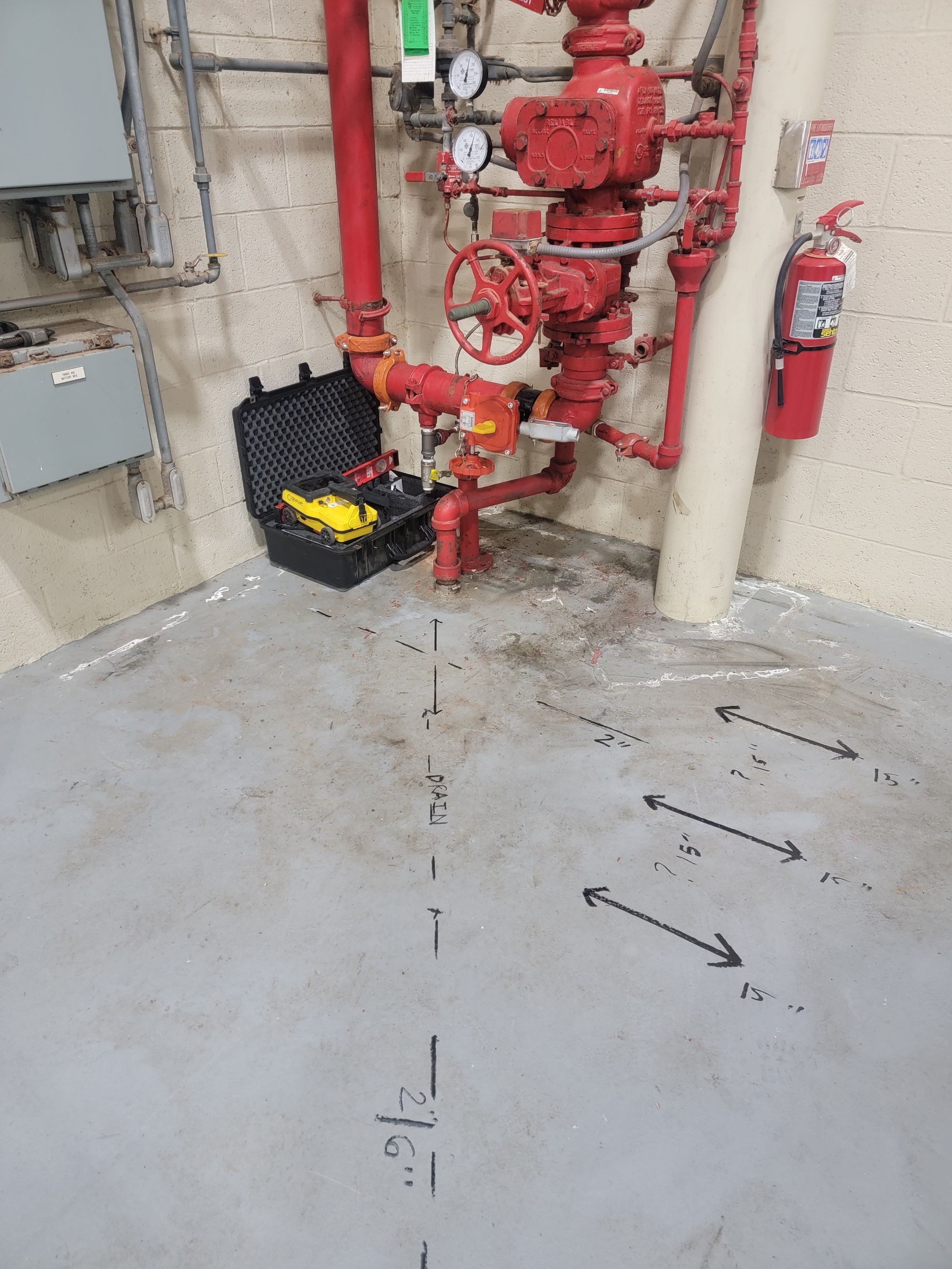 Concrete Scanning using Concrete GPR Scanner by Alsip Locating Service, LLC