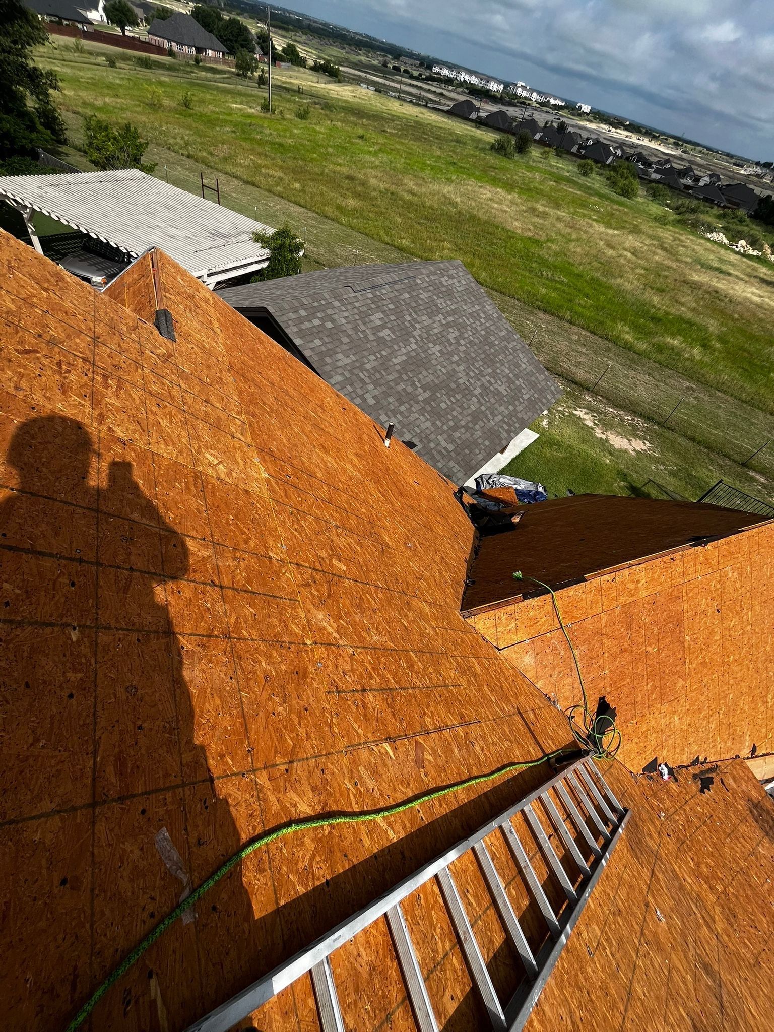 Project in Cleburne by Lonestar Roofing and Restoration LLC.