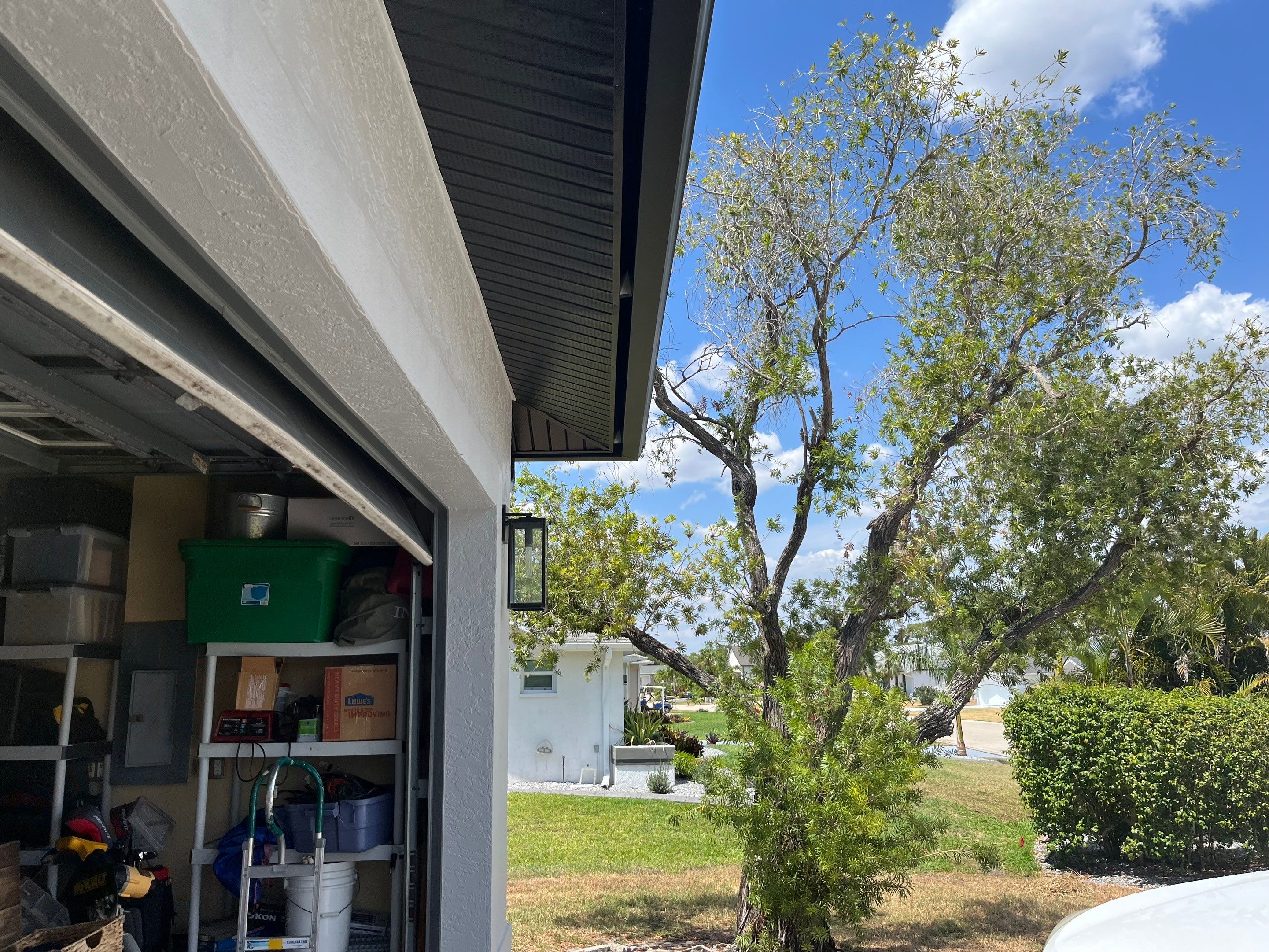 New Soffit and Fascia and Gutters in North Fort Myers FL by Gutter Professors