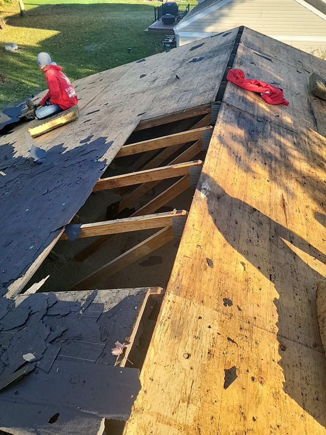 ATLAS PINNACLE COLOR: HEATHERBLEND DRIP EDGE: MUSKET BROWN by Eagle Eye Roofing