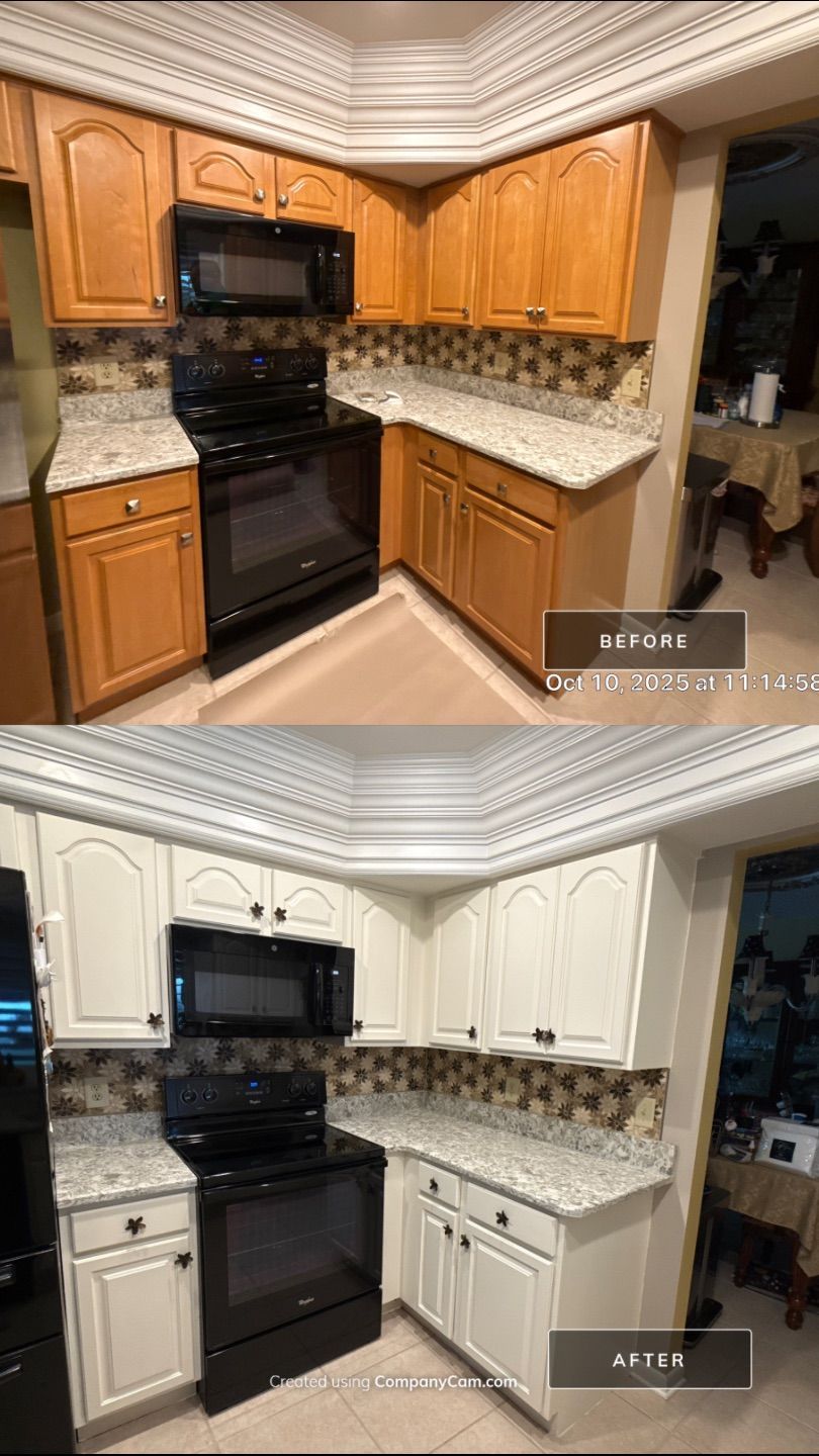 Cabinet Painting by Axtra Hand