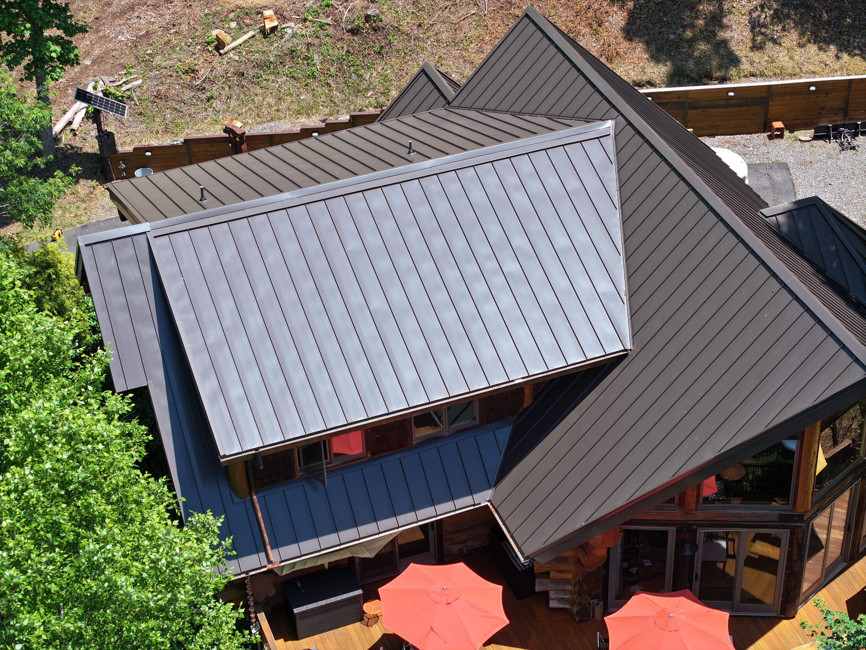Burnished Slate Standing Seam by Omnia Roofing