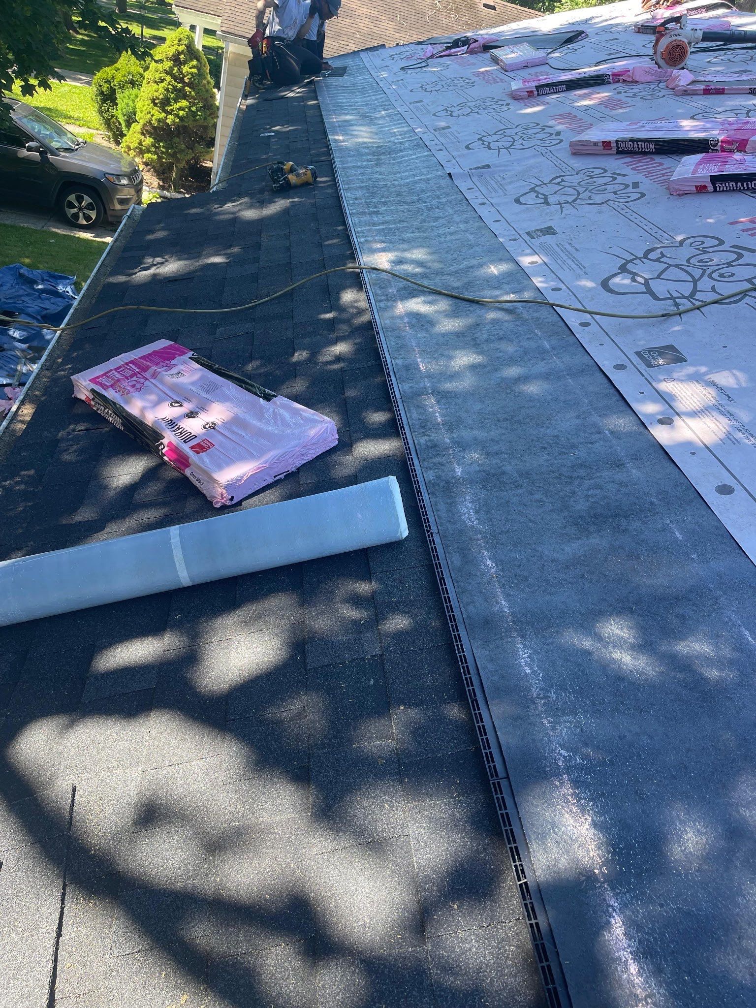 Roof Replacement using Owens Corning Tru Definitions by 180 Contractors