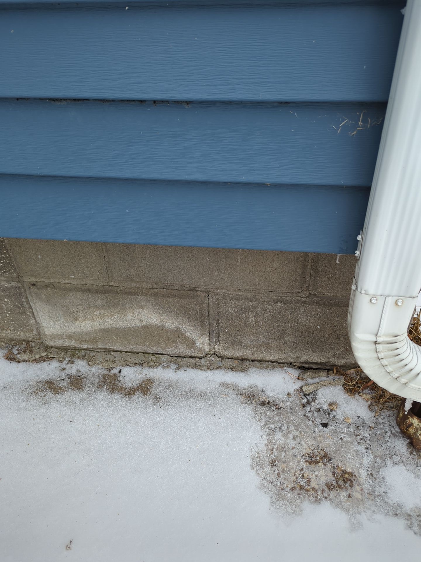 Bowing Wall using Fortress Invisibeams  by ACE Waterproofing & Basement Solutions