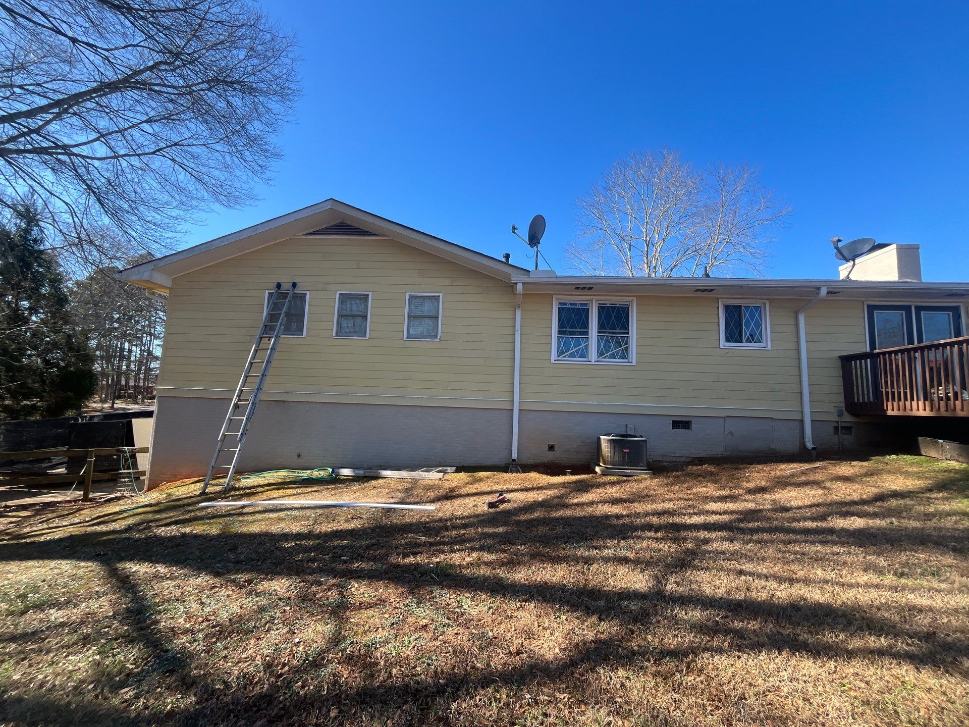 Siding Installation, Rotten Wood Replacement, and Exterior Painting in Canton, GA by Nelson Exteriors 