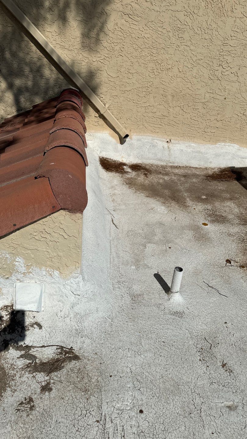 Re-coat & Tile Job by All Storm Roofing & Construction