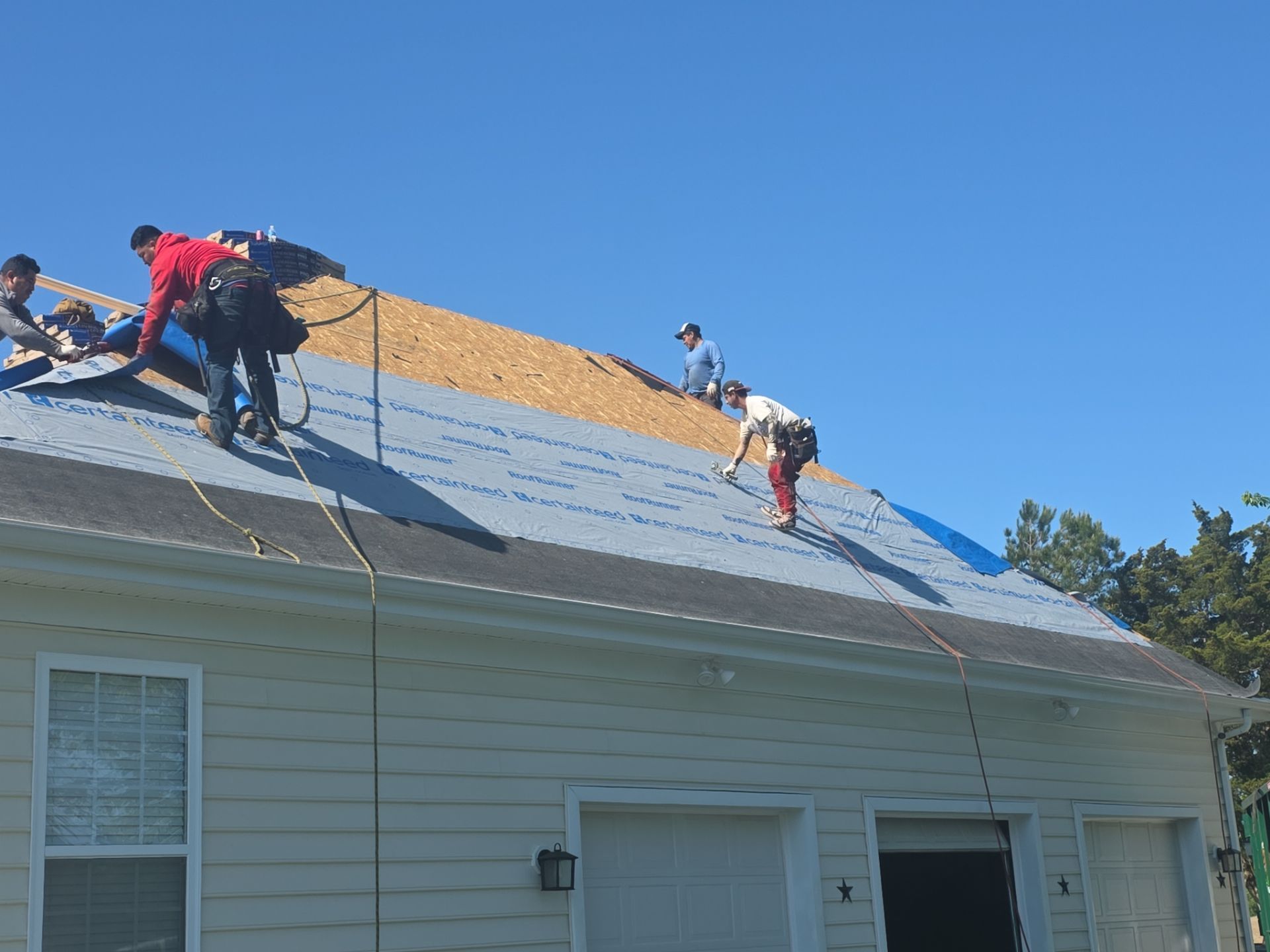 CertainTeed Architectural Shingle Roof Replacement in Camden Wyoming by First Chesapeake Roofing