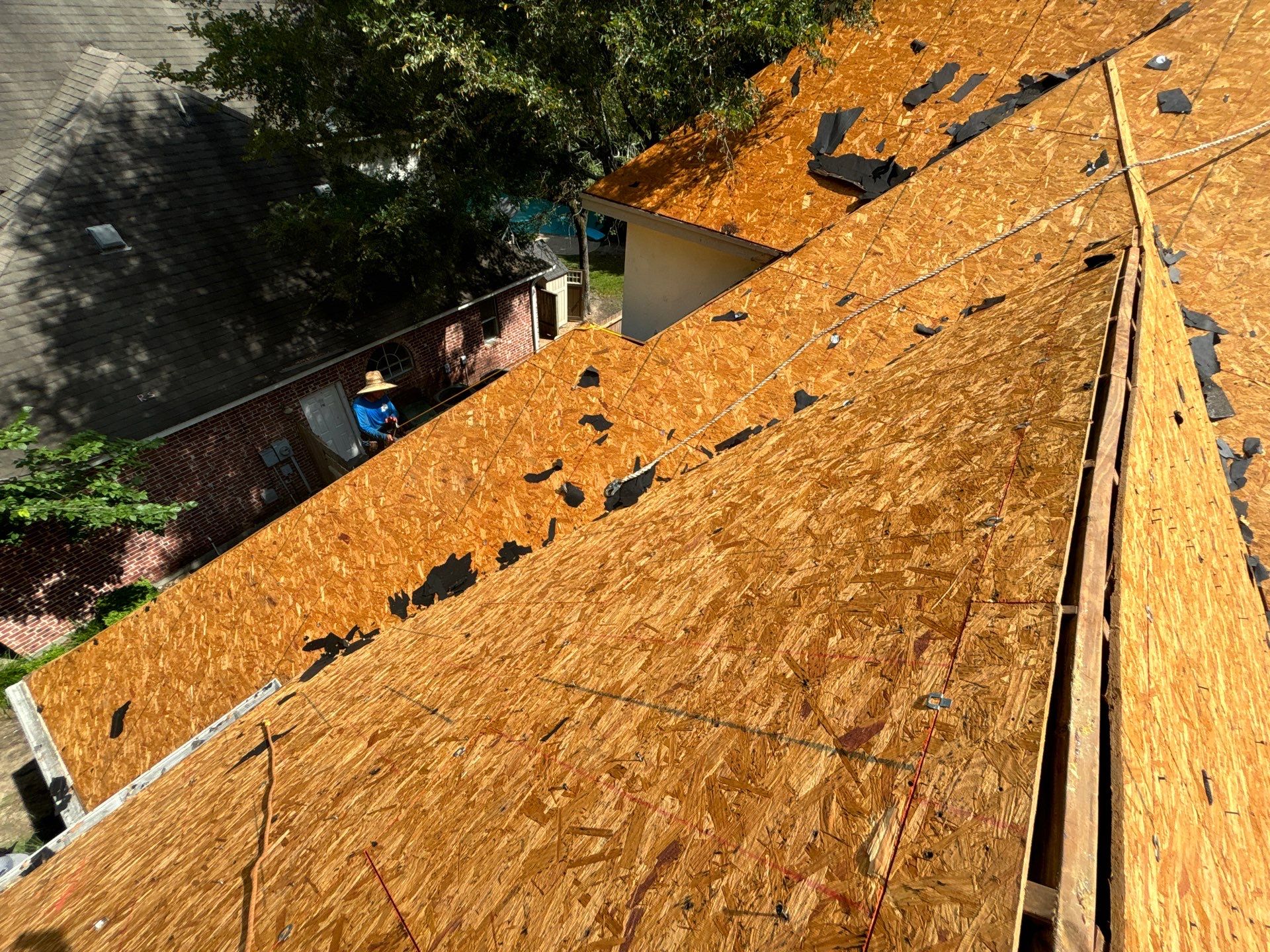 Residential Roofing Installation using Owen's Corning Duration (Lifetime) Shingles by Roof Repair Company