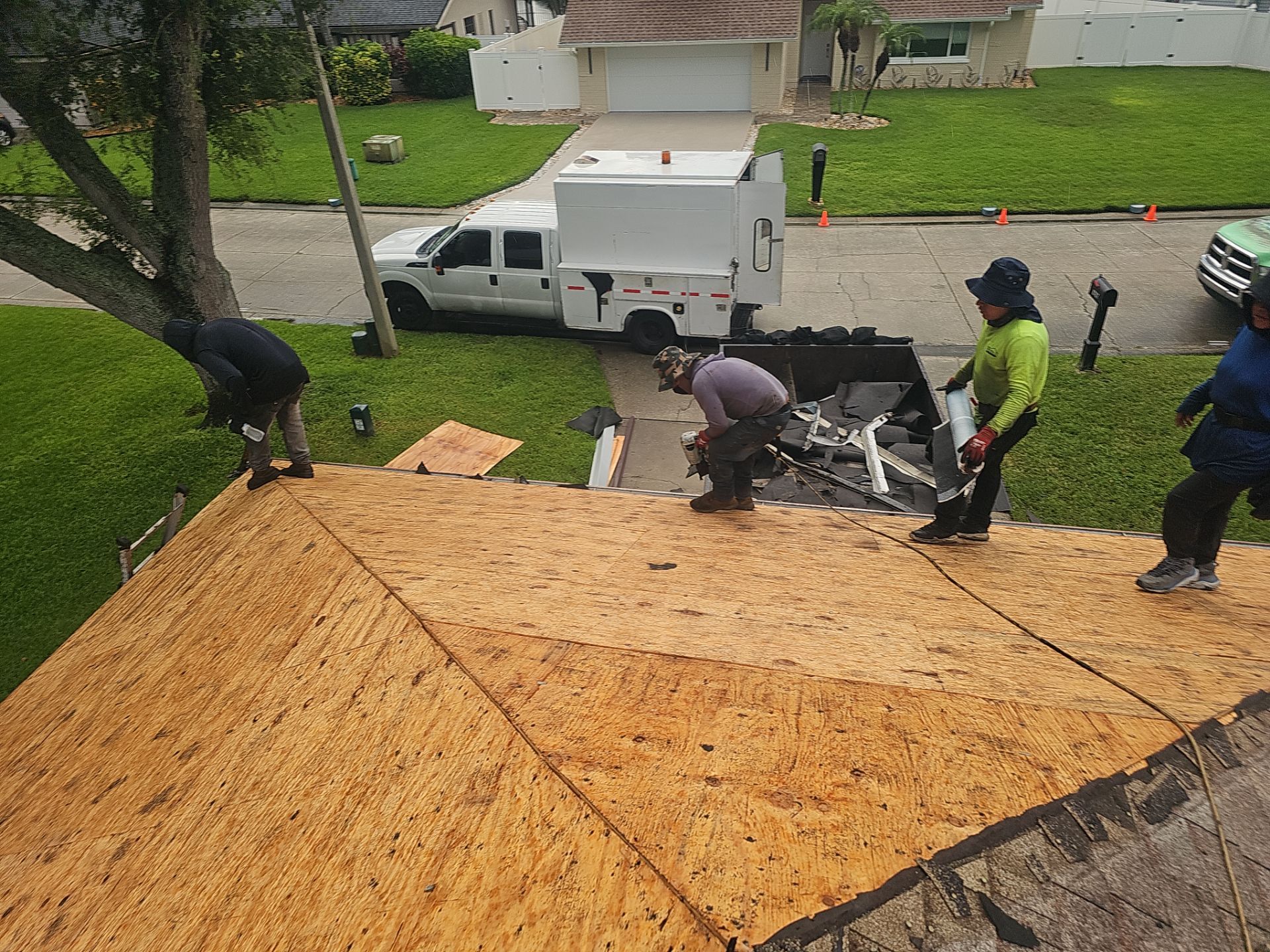 Project in St. Petersburg 33702 by Mitchell Roofing Company LLC 