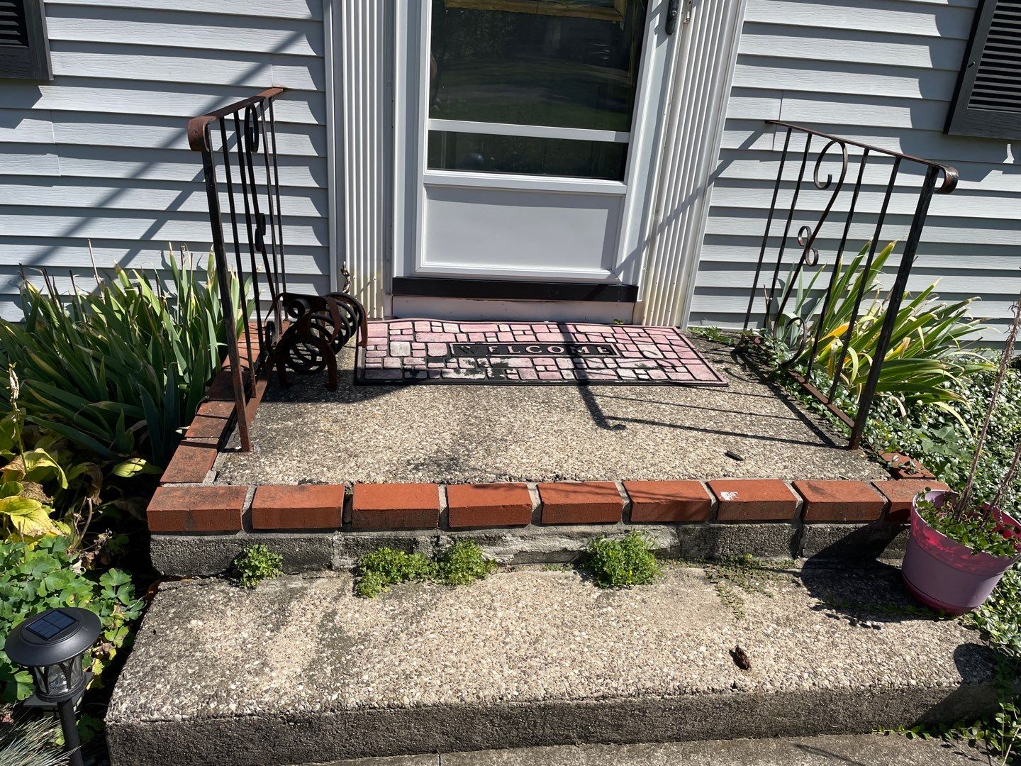 Broom Finish Walkway  by NG Masonry & Construction LLC