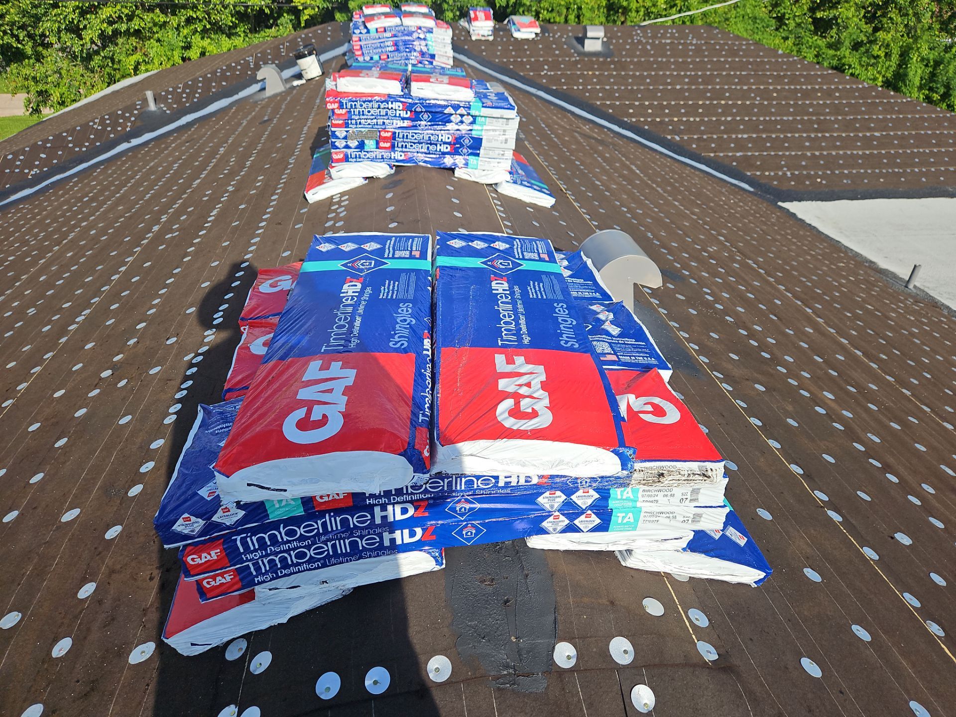 Residential Roofing Installation using GAF by BLUES BROTHERS ROOFING