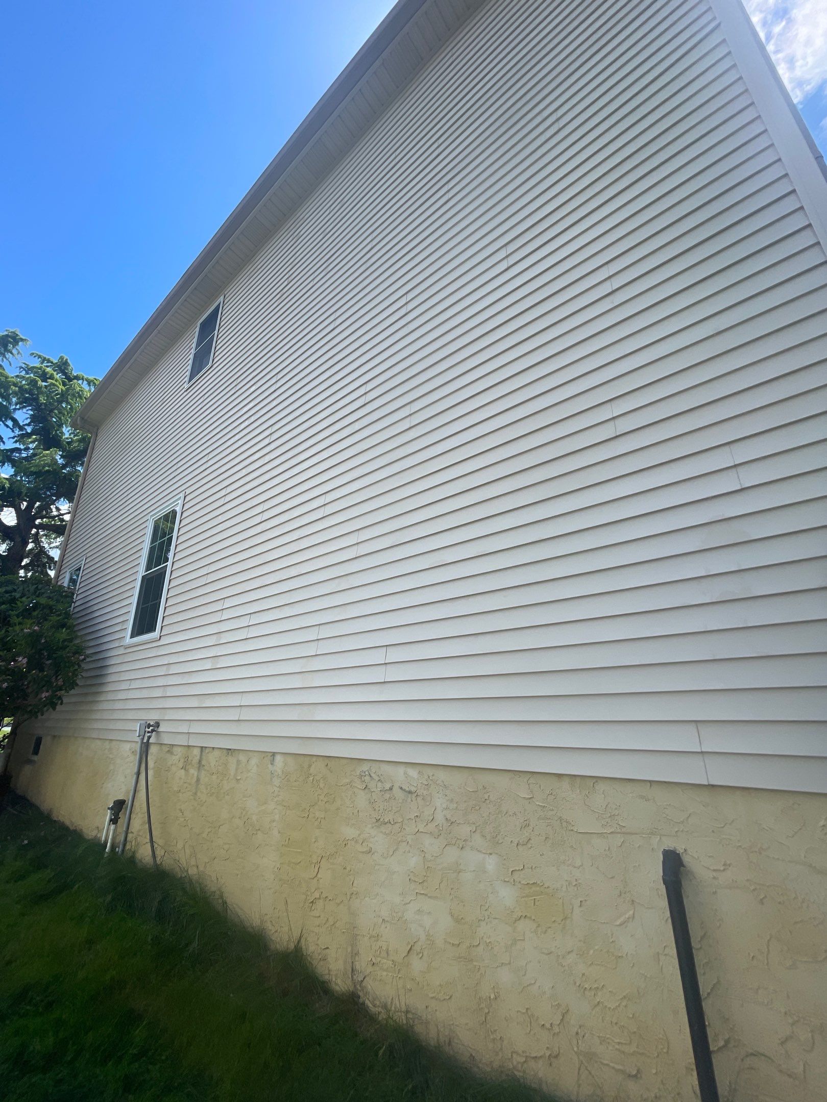 Residential Cleaning using House Wash by SJ Exterior