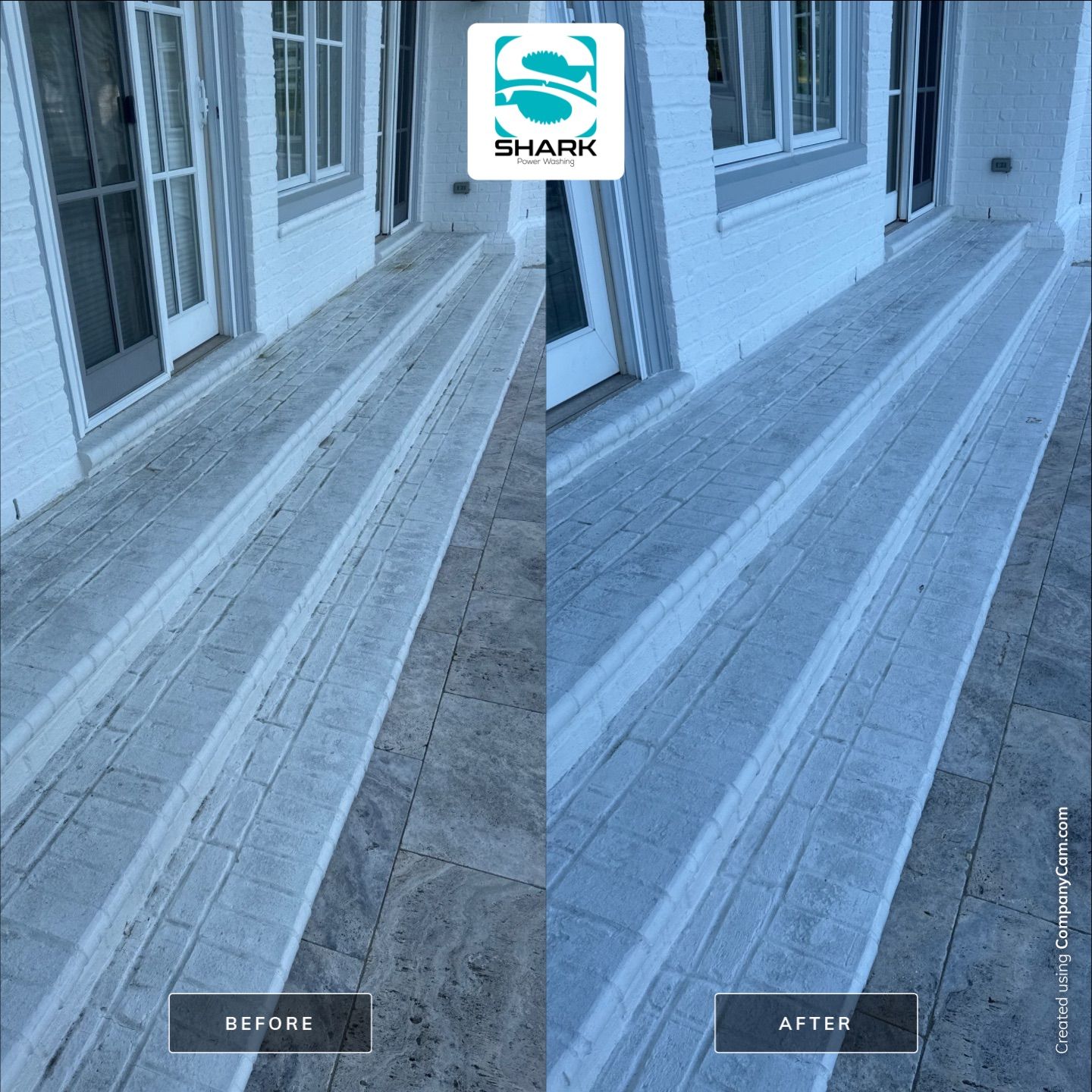 House Washing in Wilmington by Shark Power Washing