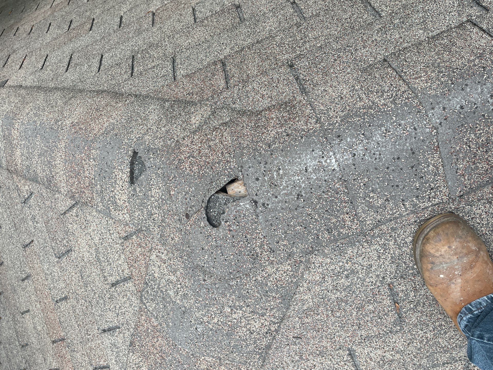 Residential Roofing Repair using Owen's Corning Duration (Lifetime) Shingles by Roof Repair Company