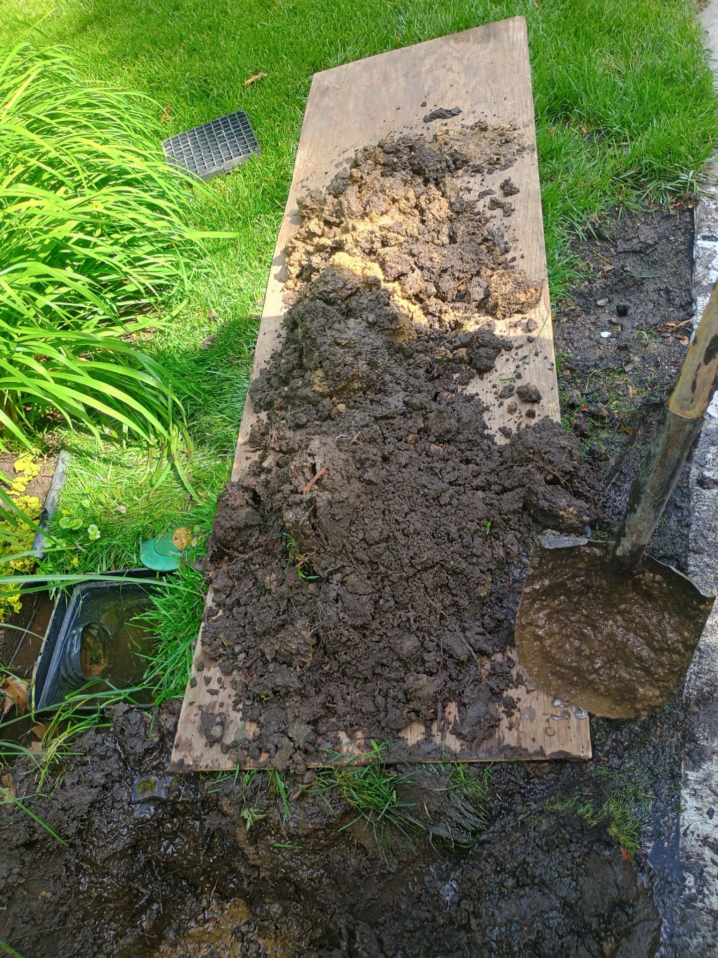 Buried Yard Drainage Installation in Plymouth, MN by Waterproofing Northeast