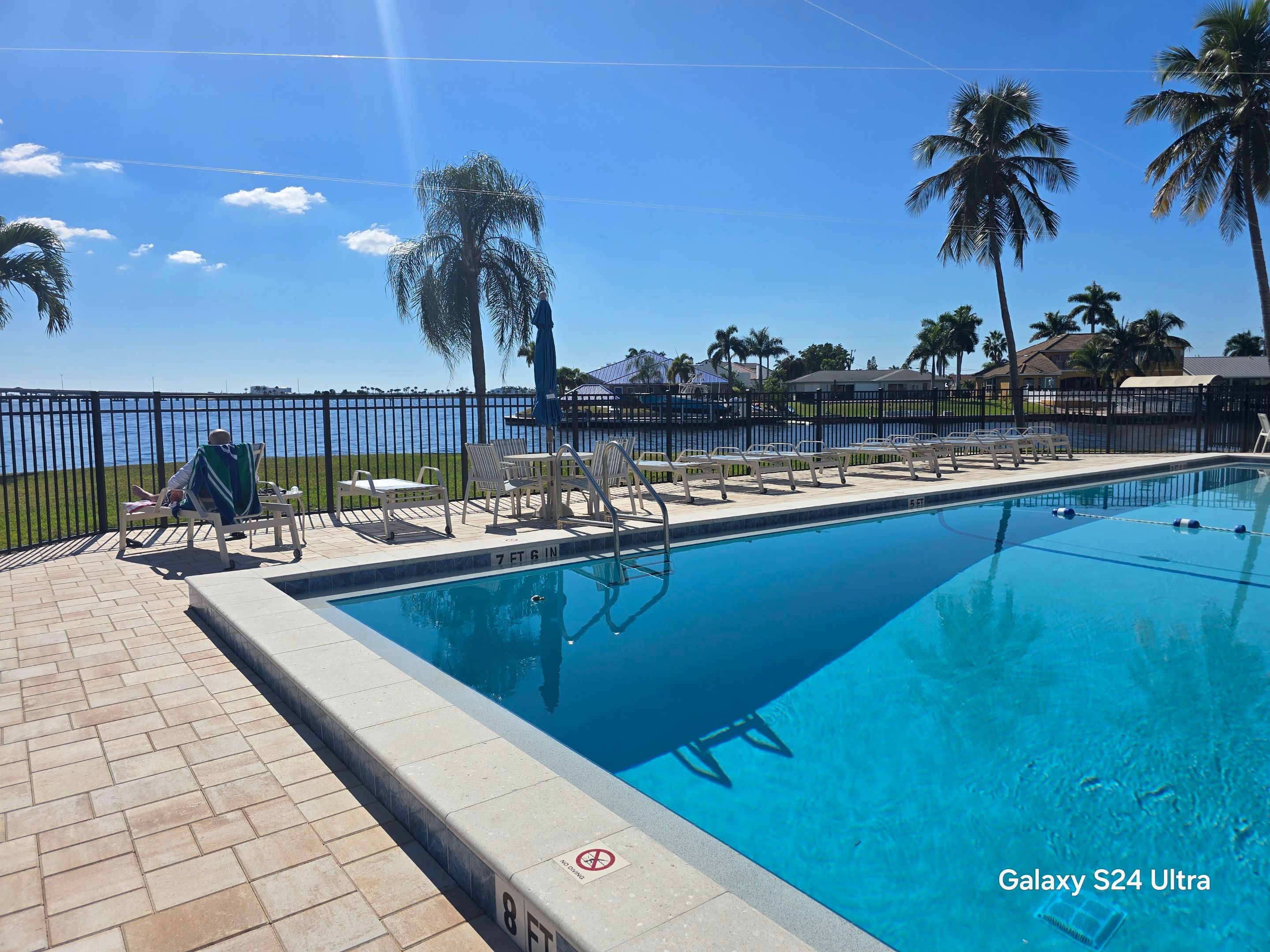Community Pool Fence in Cape Coral by True Fence LLC
