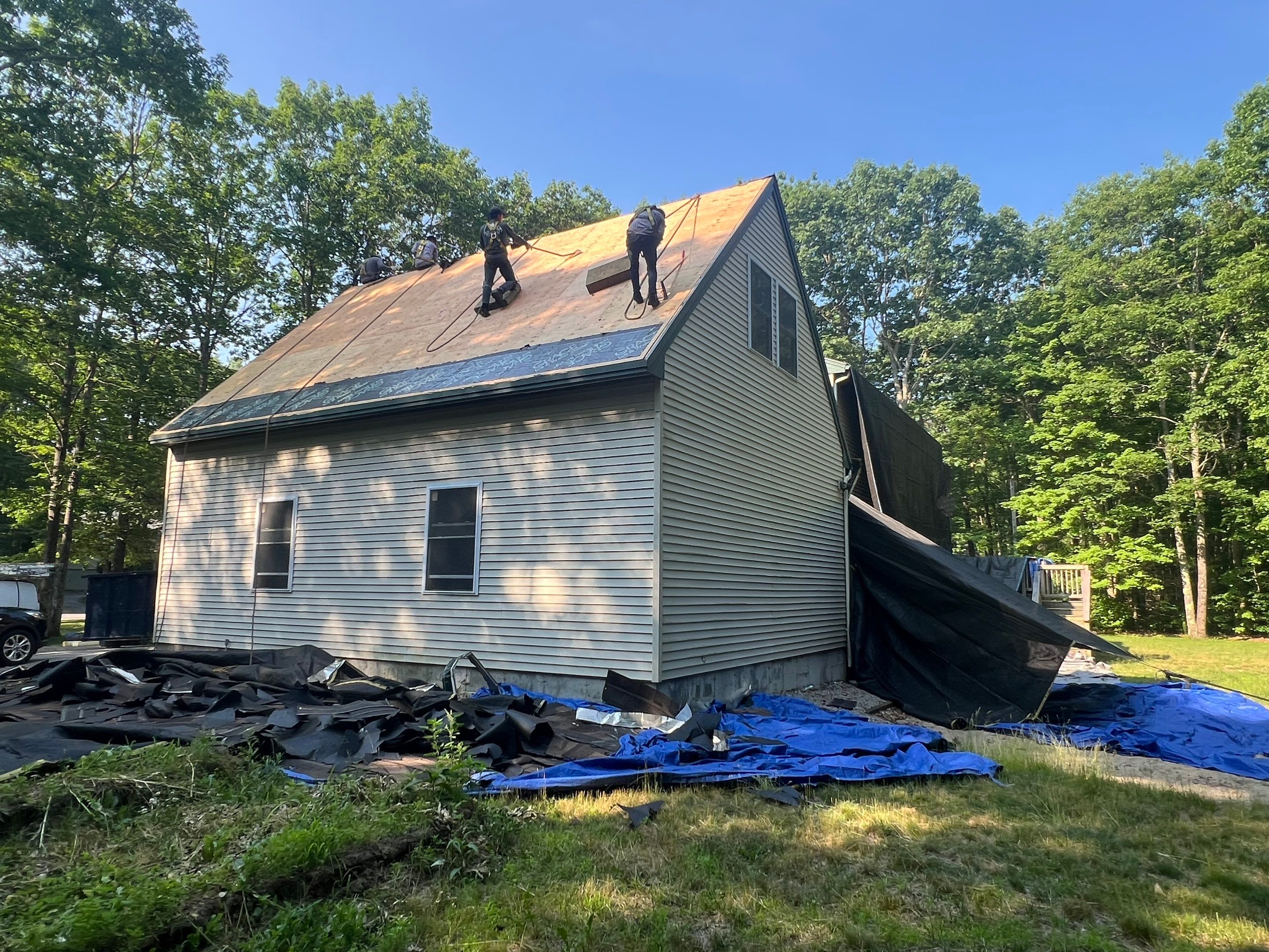 Roof Done in Kennebunk, ME by Tall pine roofing