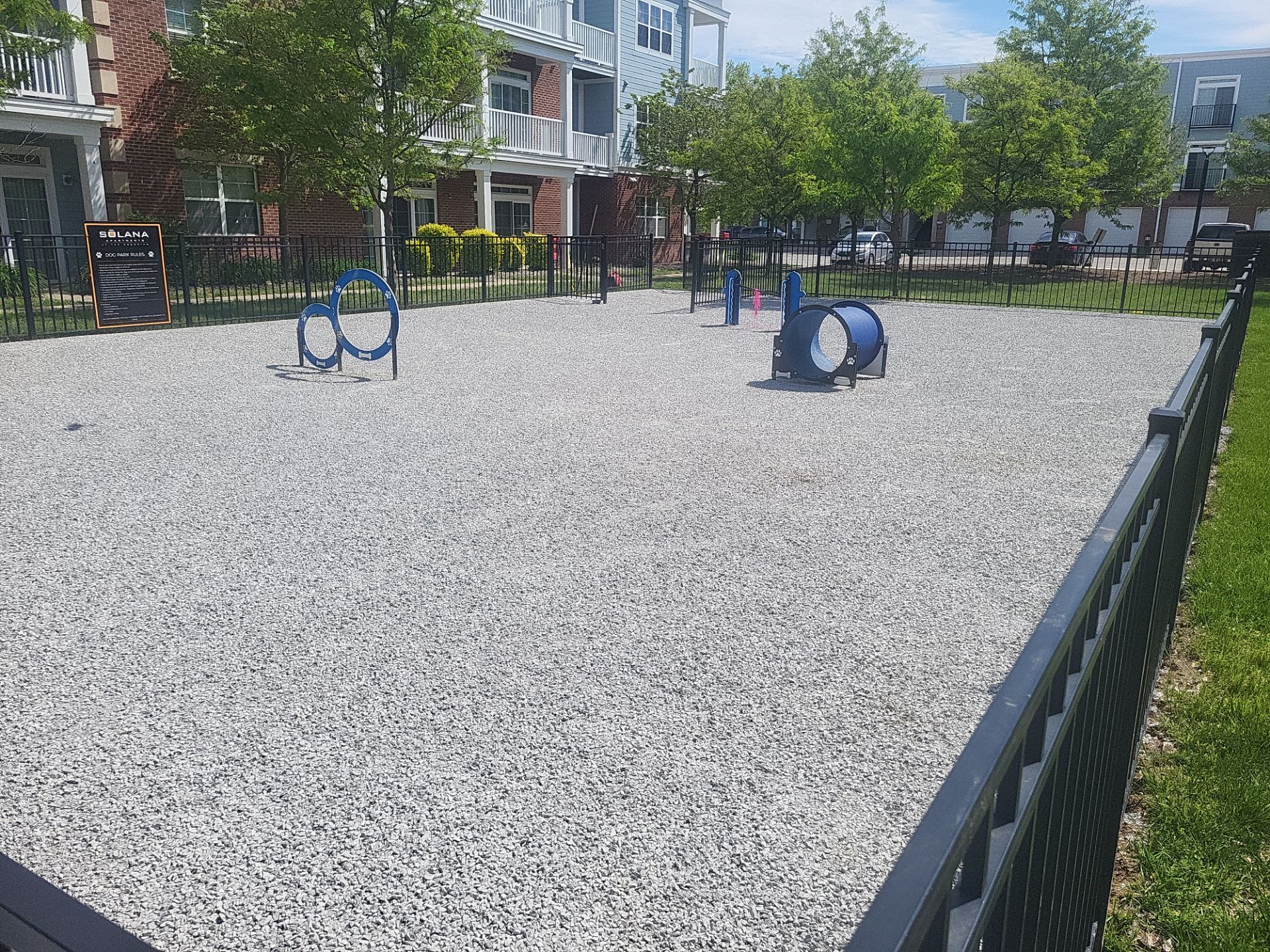 Apartment Pet Park Turf Renovation and Mini Personal Pet Yards @ Solana Apartments by Southwest Greens Midwest