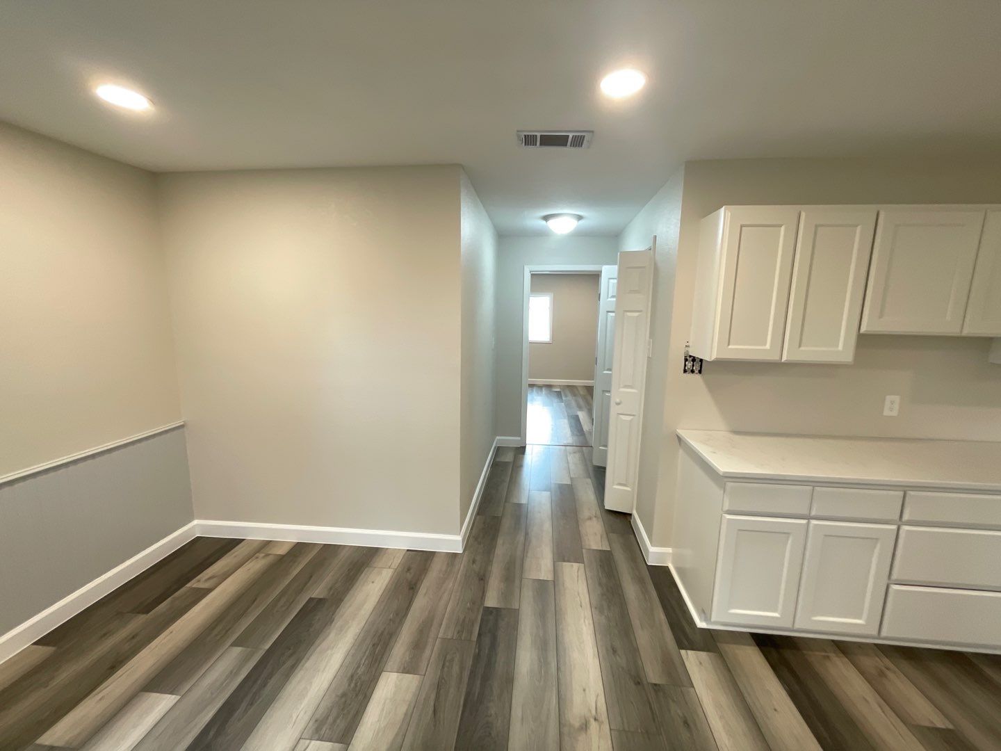 Interior flooring project by Springtree Restoration 
