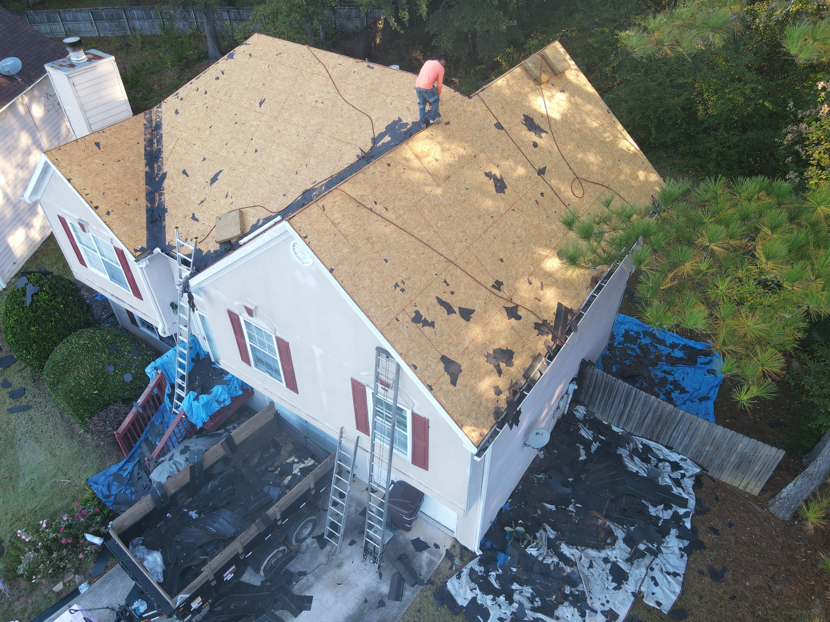 Residential Roofing Installation using Owens Corning by Inspector Roofing and Restoration