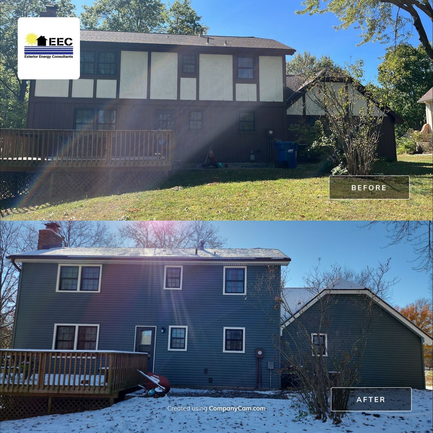 Siding Installation using Spruce Exterior Portfolio Vinyl Siding by EEC Windows, Siding & Roofing