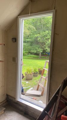 Door Installation using Thermatru replacement door