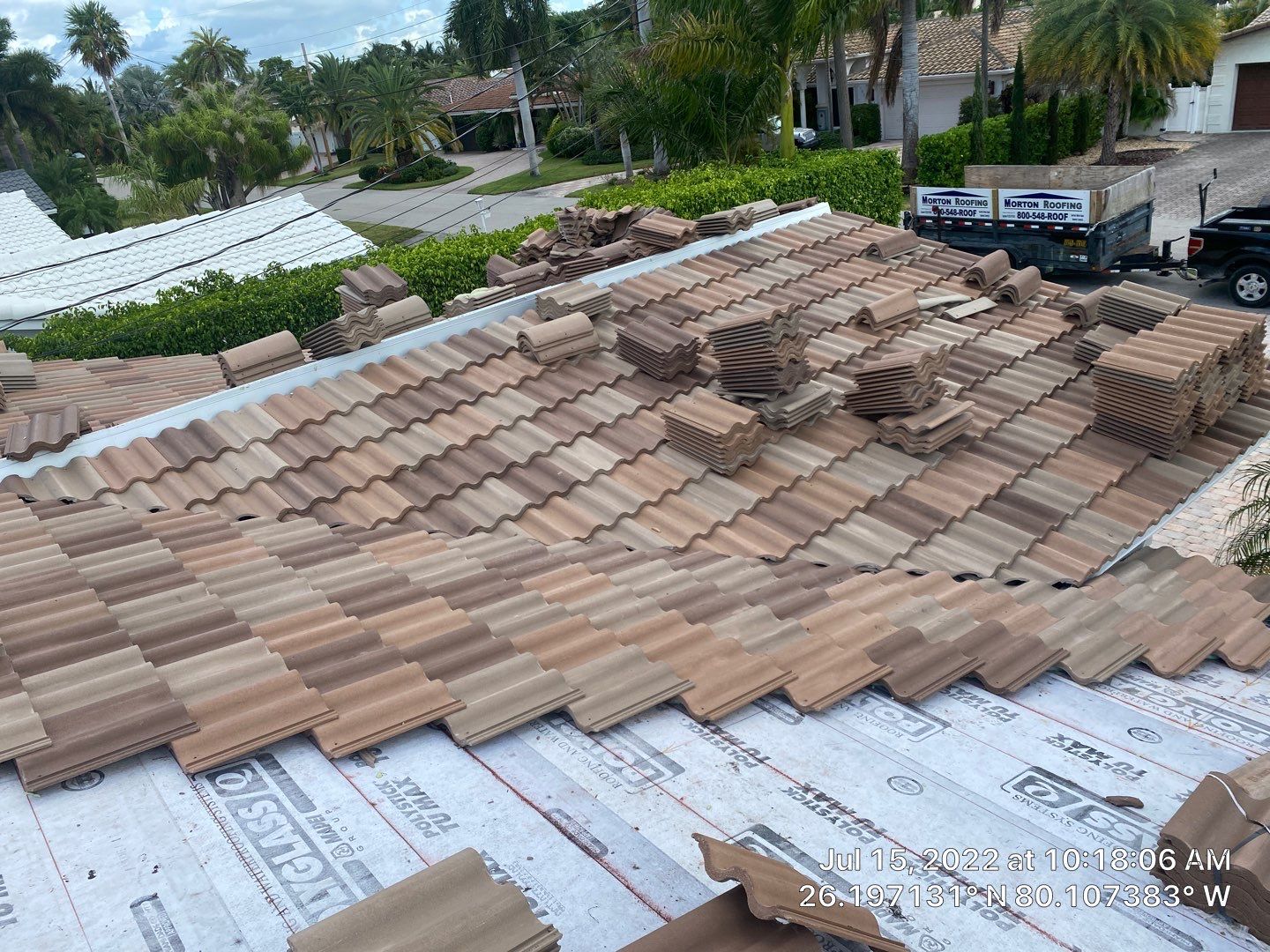 Tile Re-Roof using Boral - Entegra Estate Blend by Morton Roofing, Inc.