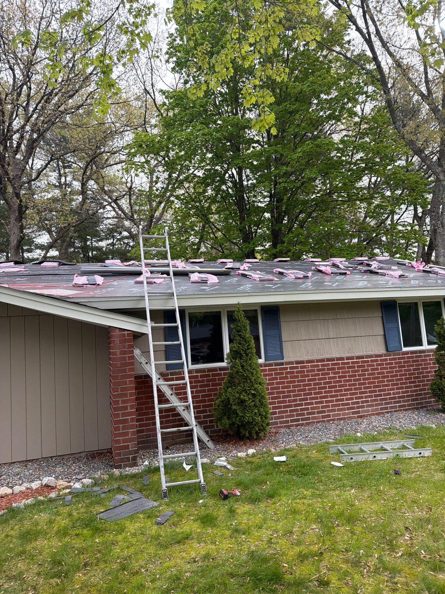Roof Replacement + Ice Belt + Metal Valleys | Chelmsford, MA by Mighty Dog Roofing of Greater Middlesex County
