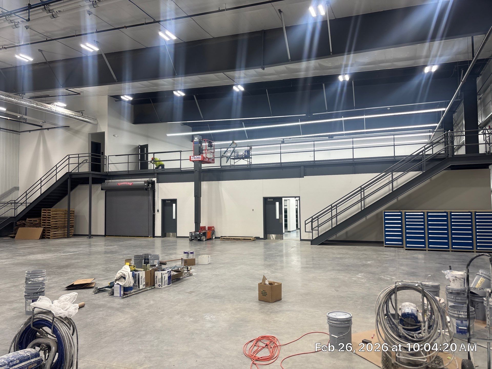Commercial Interior Build-Out for Kibble Equipment in Huron by Select Painting, Coatings & Garage Cabinets