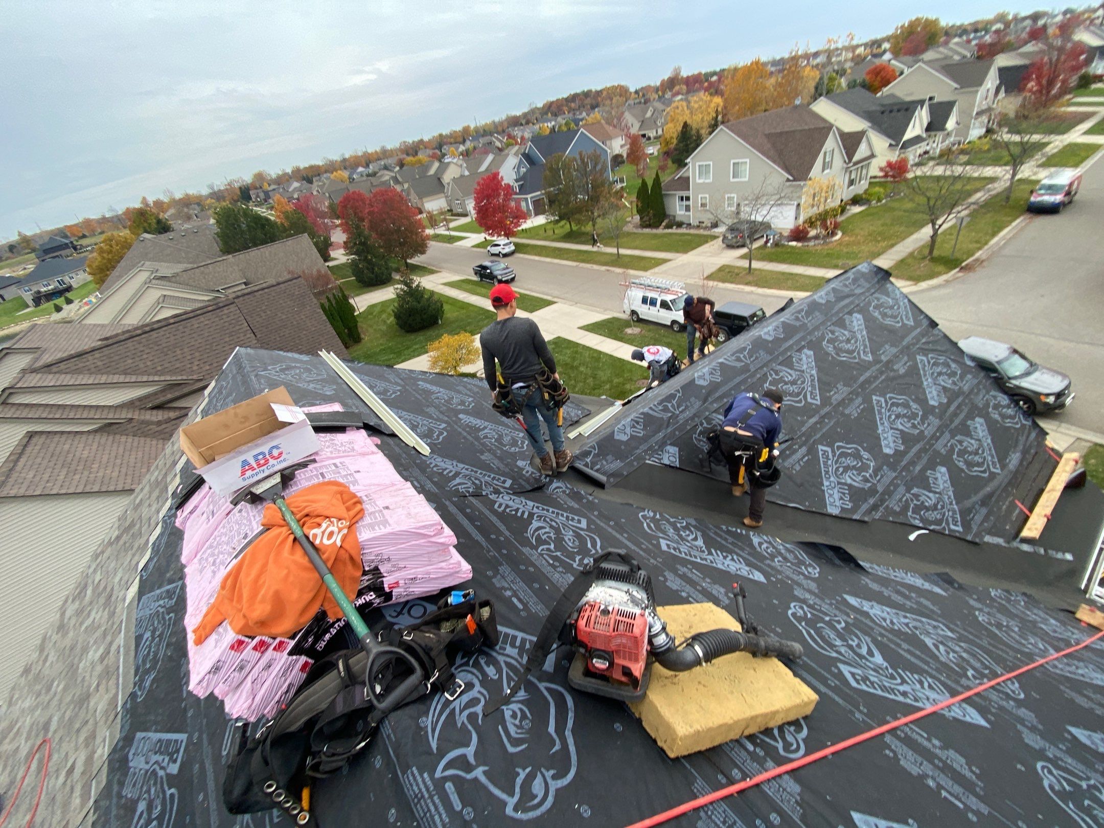 Roof Replacement using Owens Corning Duration Shingle by 180 Contractors