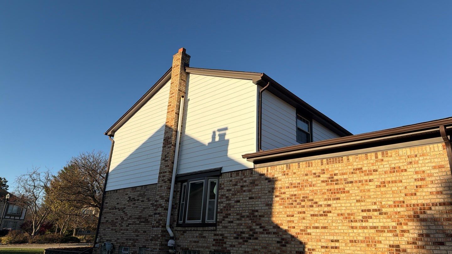 Siding Replacement using Ascend Glacier White by 180 Contractors