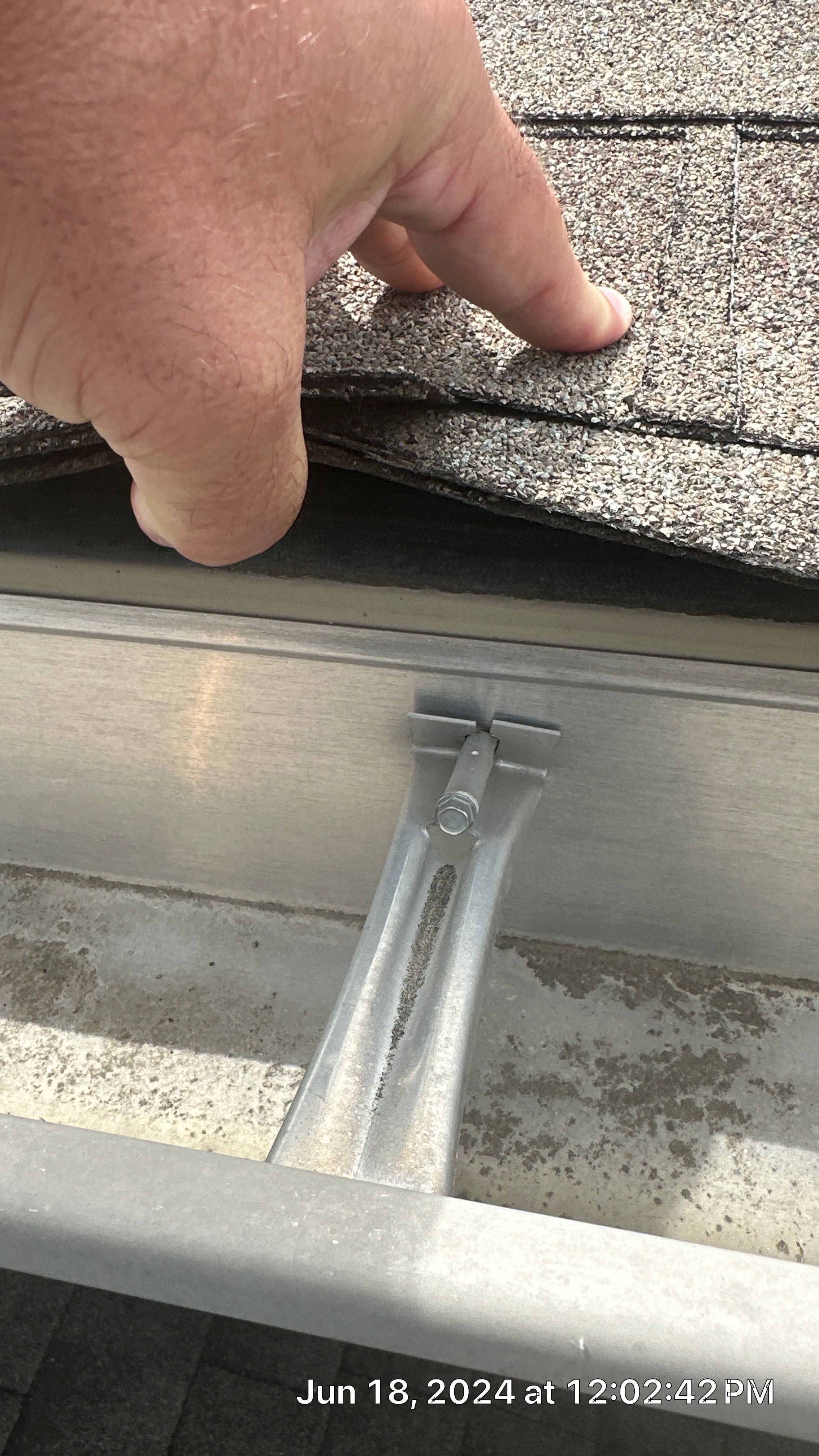 Roof Damage  by Zeus Exteriors