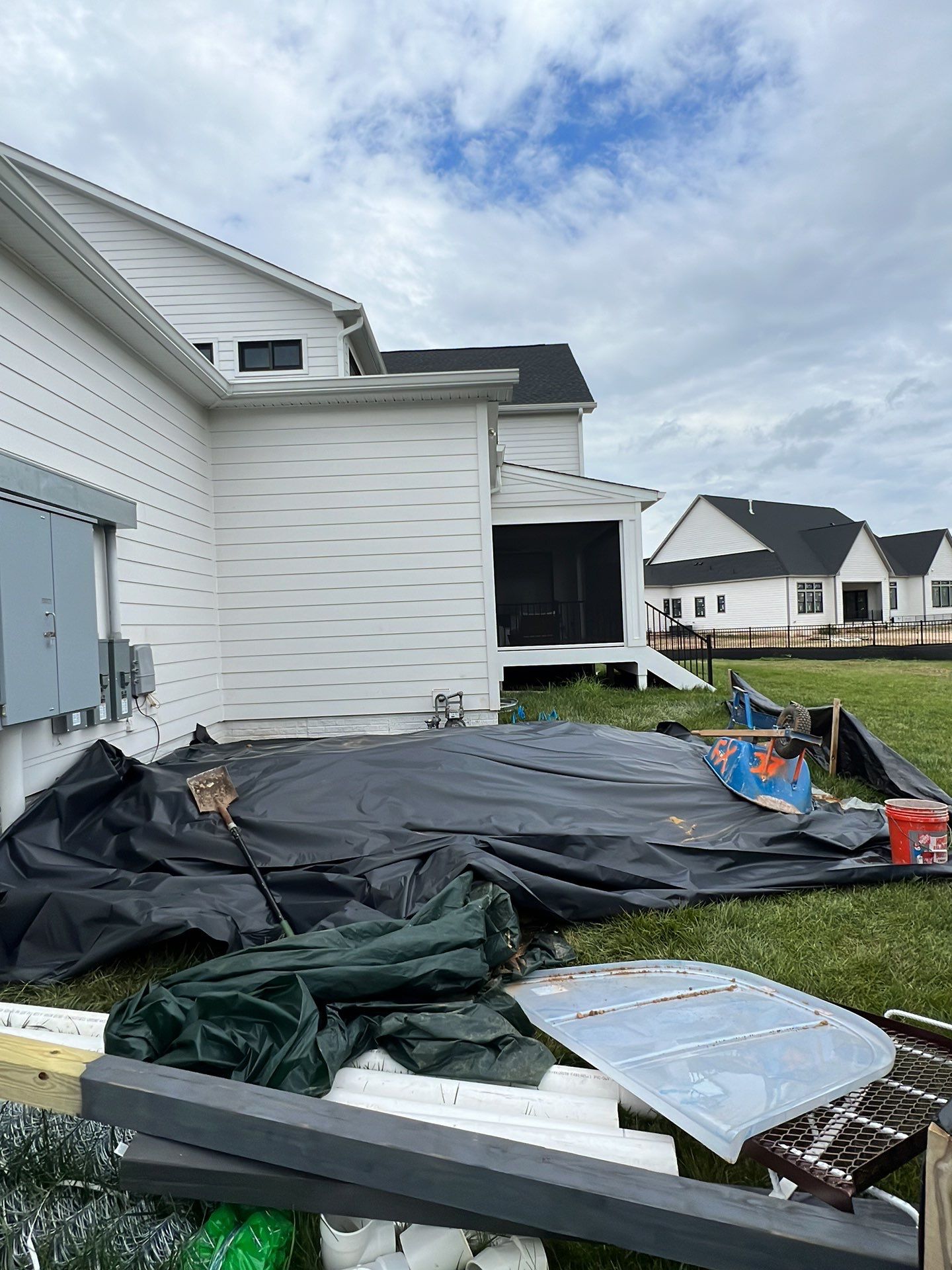 Egress window install, Great Falls, VA by Fairfax Contractors, LLC