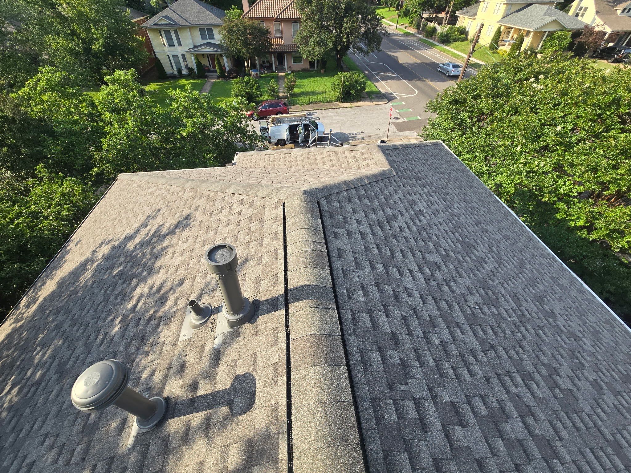 GAF Timberline HD Shingle Roof Replacement in Midtown Memphis by Revival Roofing Services