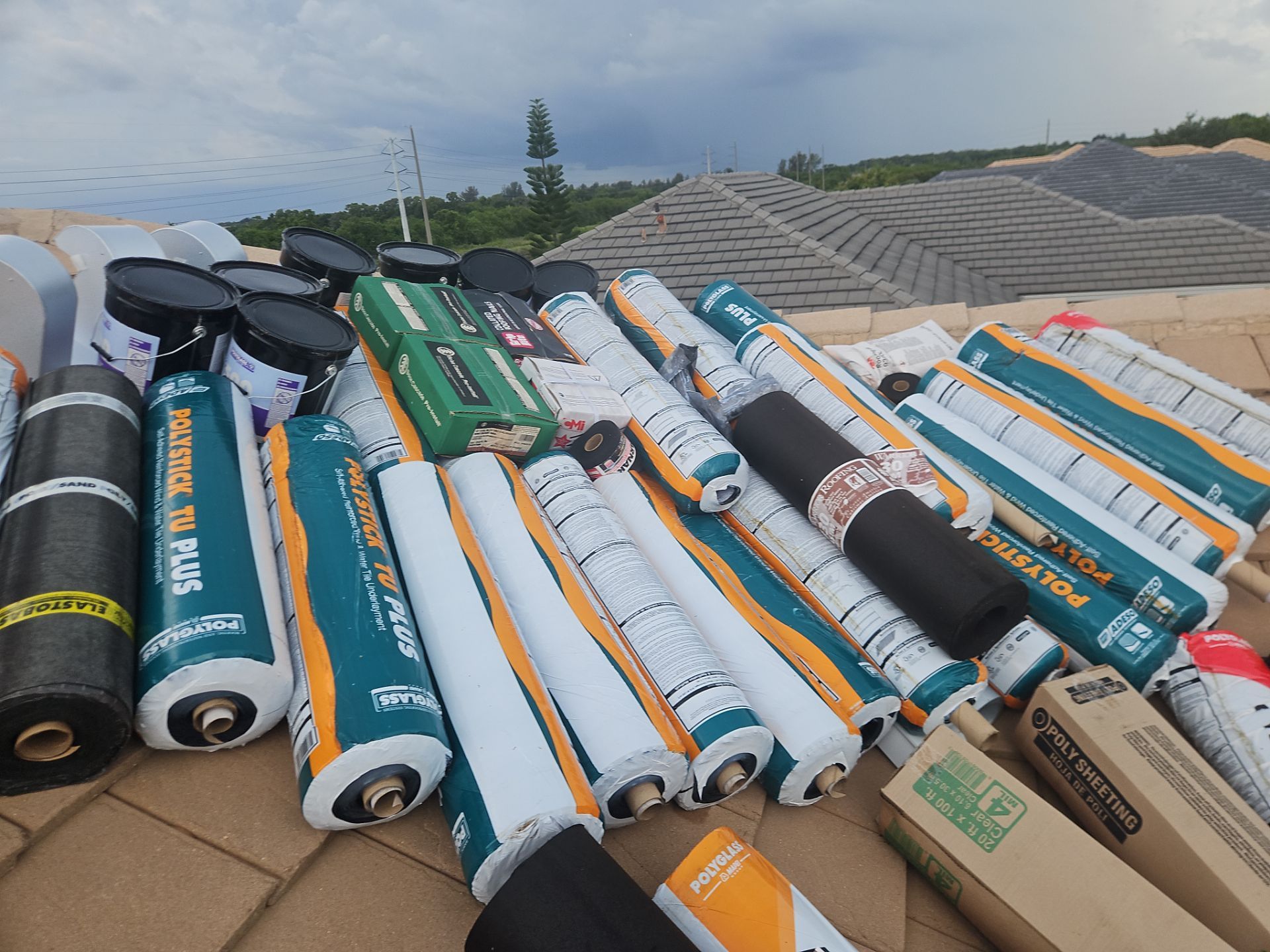 Residential Roofing Installation using Westlake Roofing Tile by BLUES BROTHERS ROOFING