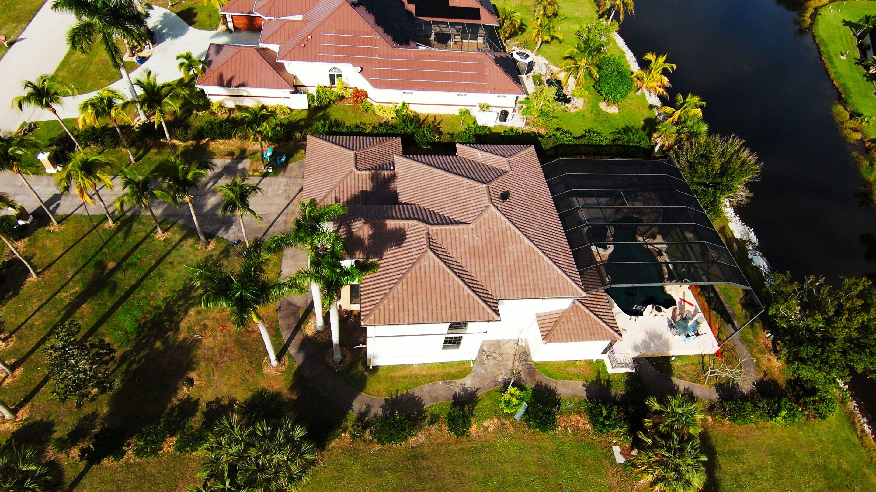 Punta Gorda Concrete Tile Roof Replacement by Four Peaks Roofing