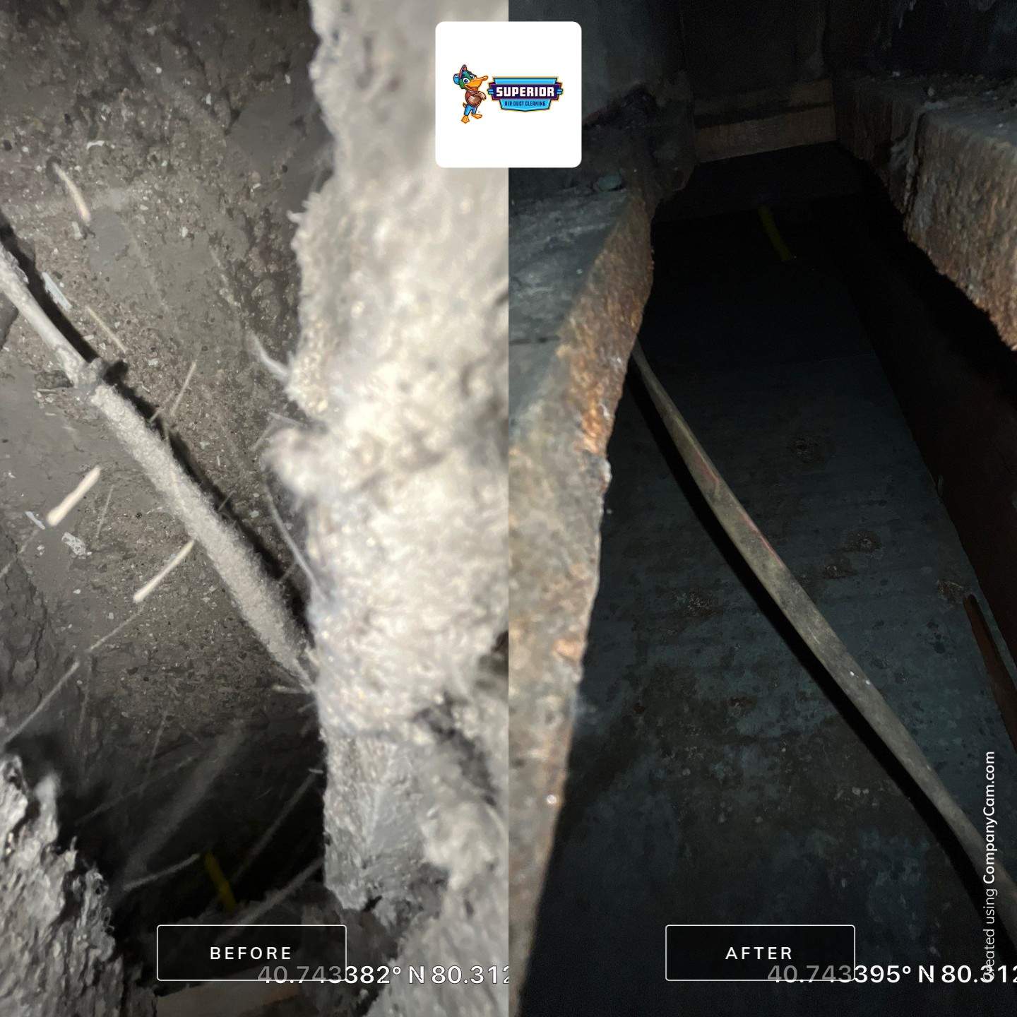 Air Duct Cleaning With a Vacuum Truck in New Brighton, PA by Superior Air Duct Cleaning