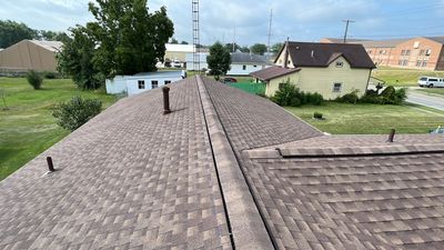 Residential Roofing Installation using GAF Timberline HDZ Barkwood