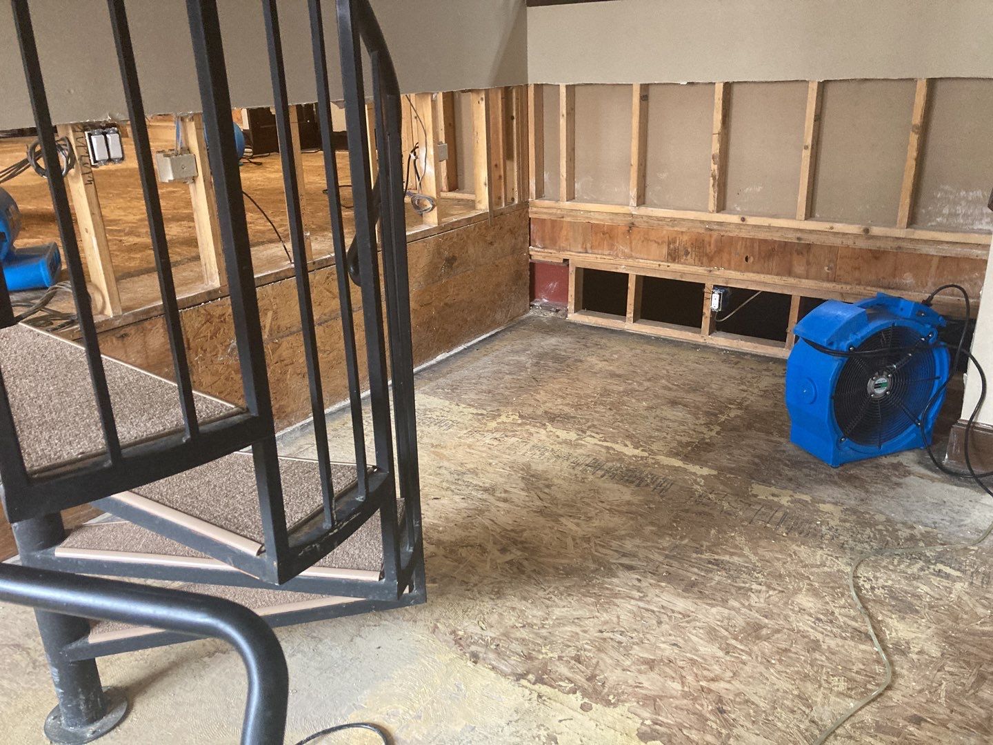 Water Damage Throughout Main Floor, Basement, and Crawl Space by Accountable Home Services