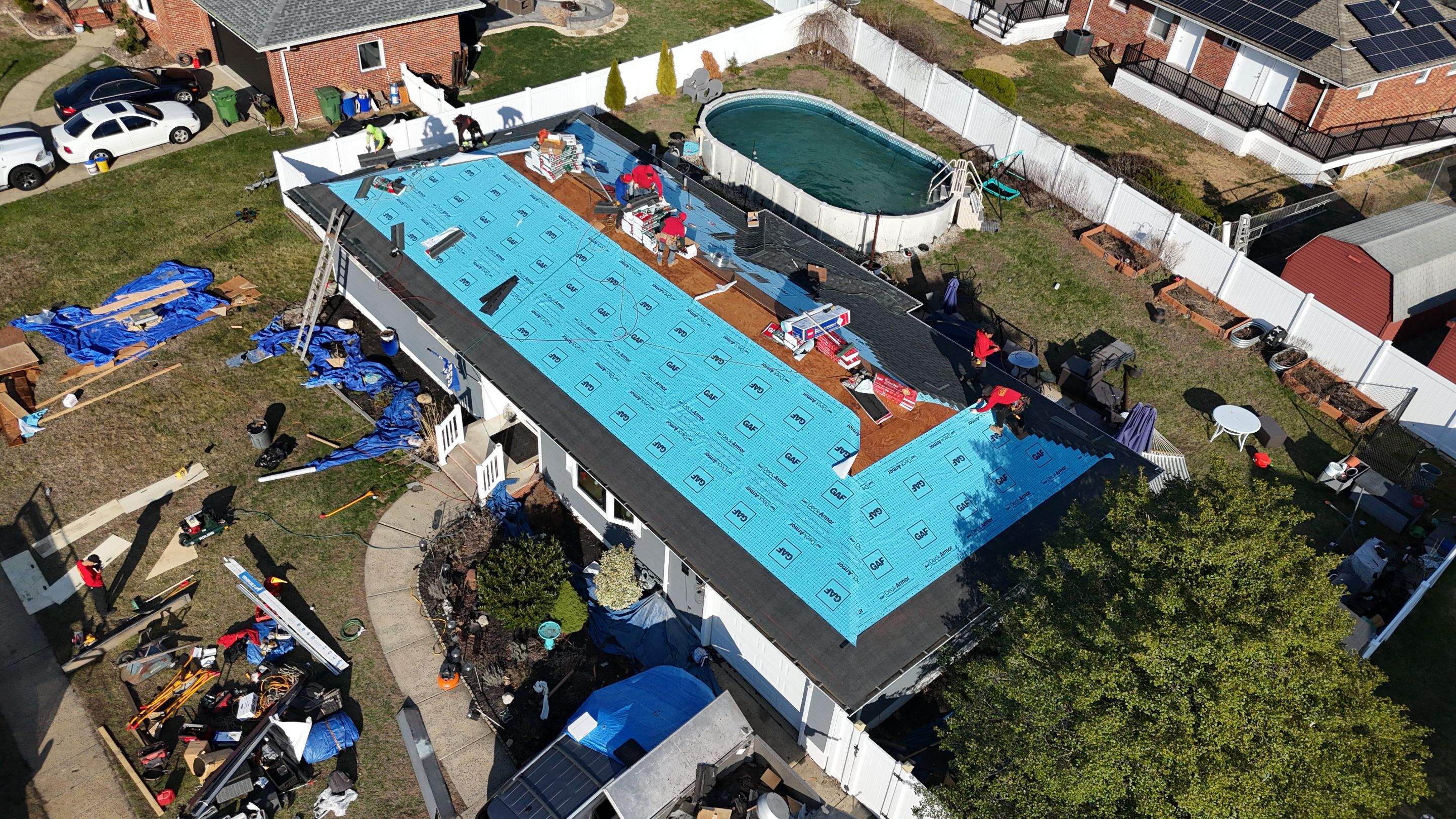 Roof Project in Sayreville, NJ by All State Home Improvement Inc.