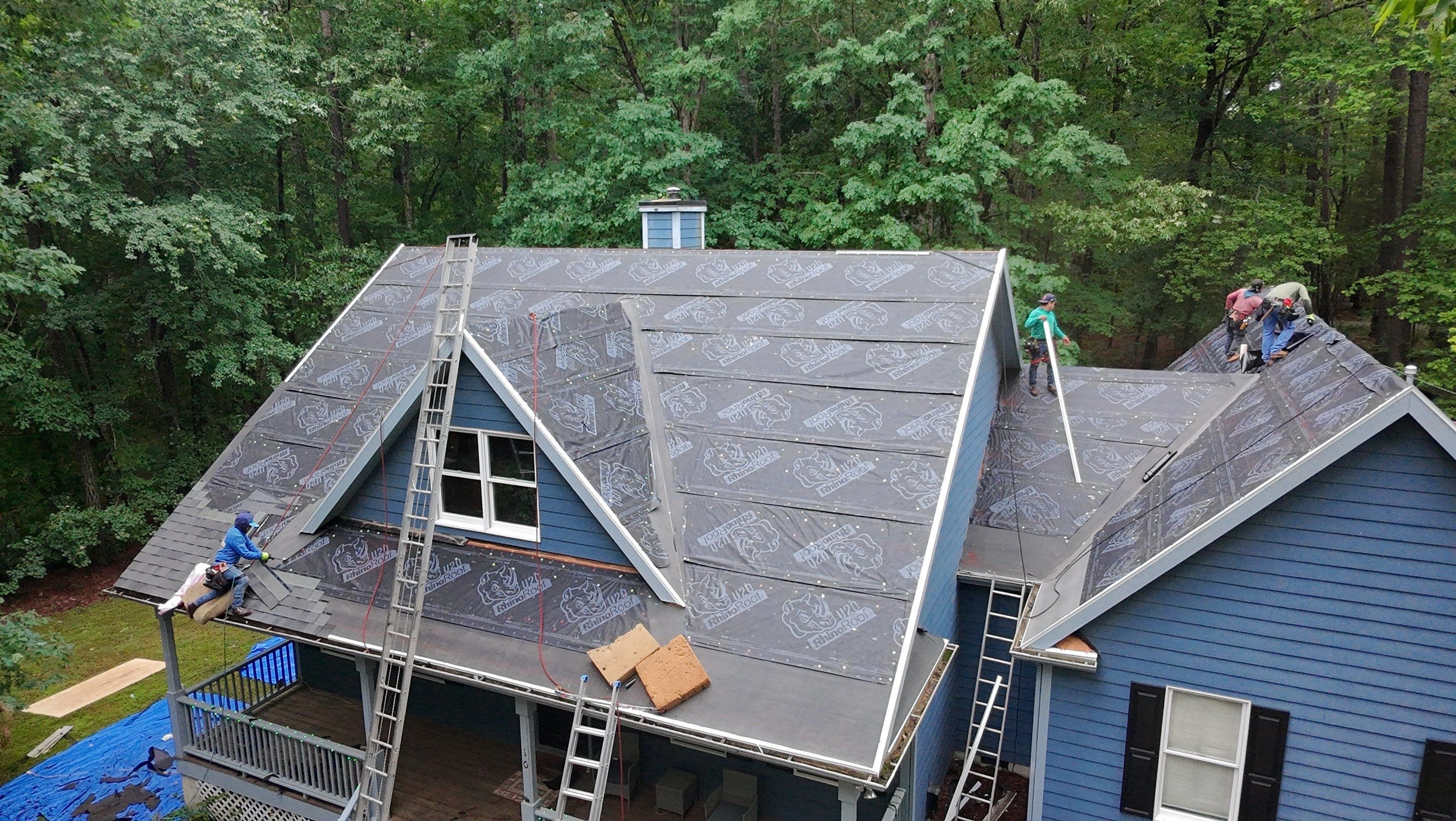 Full Roof Replacement & Exterior Repairs in Pittsboro, NC by Carolina Professional Roofing, Inc