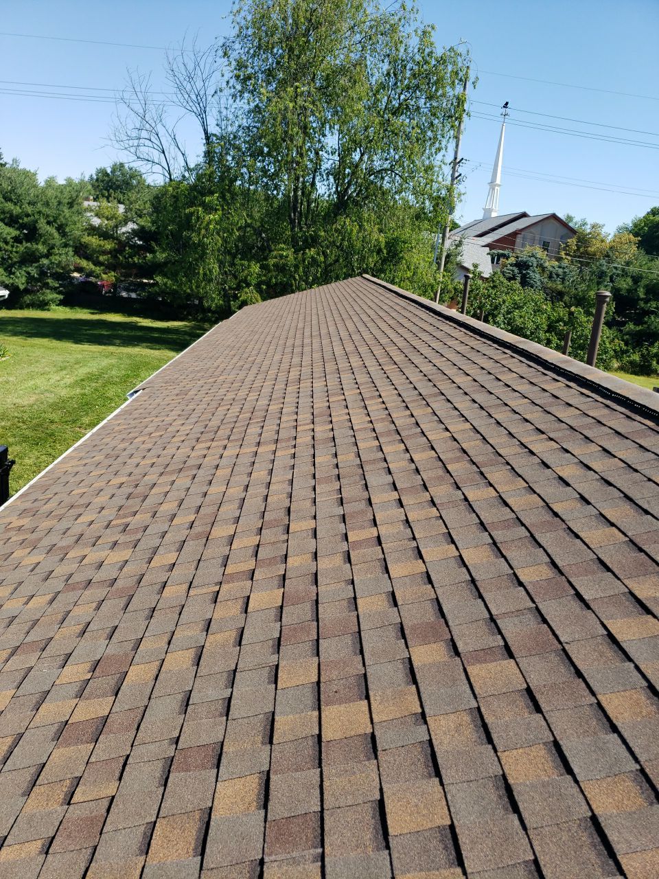 Brand: Atlas Pinnacle Color: Copper Canyon Drip: Royal Brown by Eagle Eye Roofing