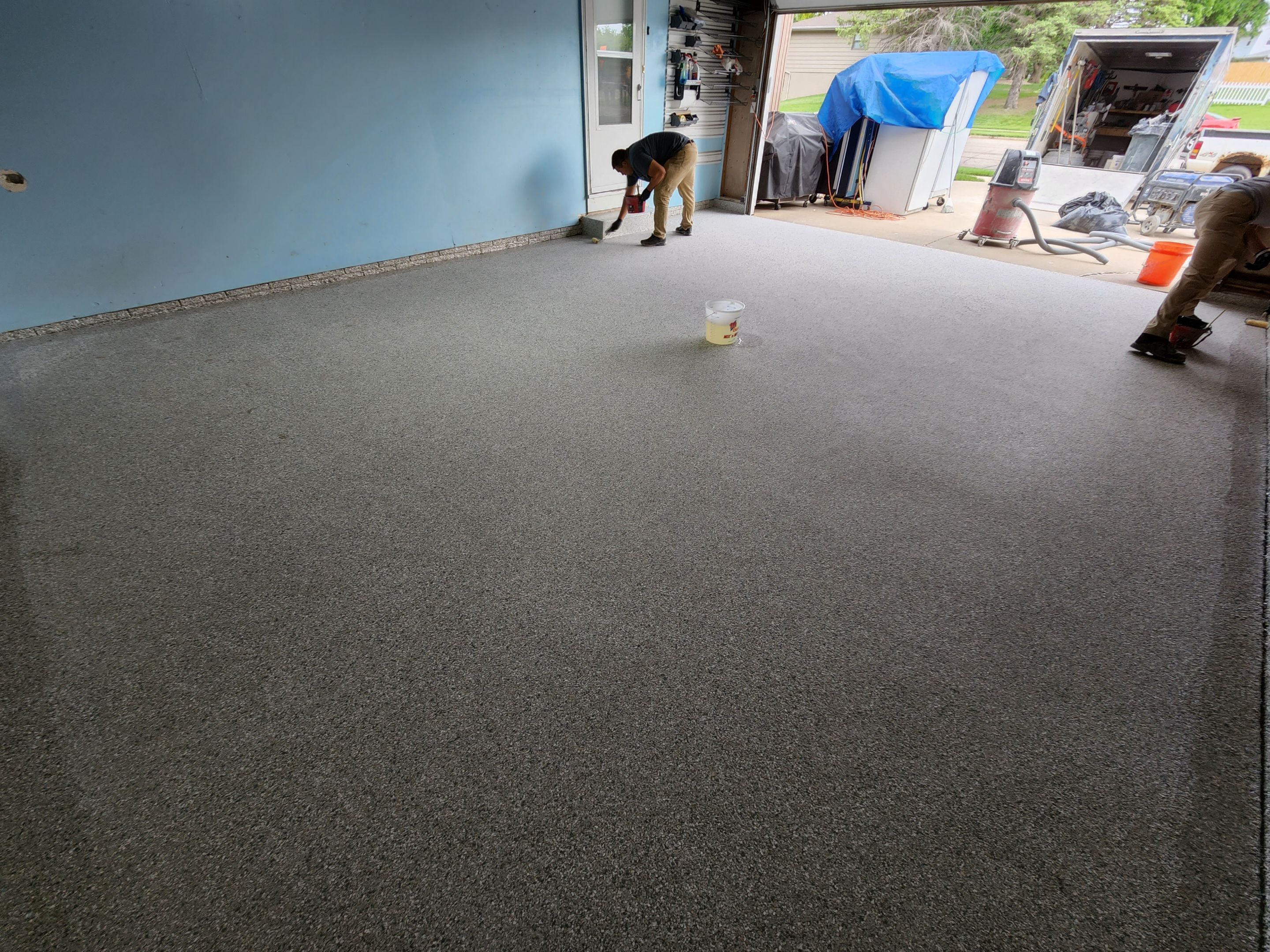 Garage using Mount Everest by Select Painting, Coatings & Garage Cabinets