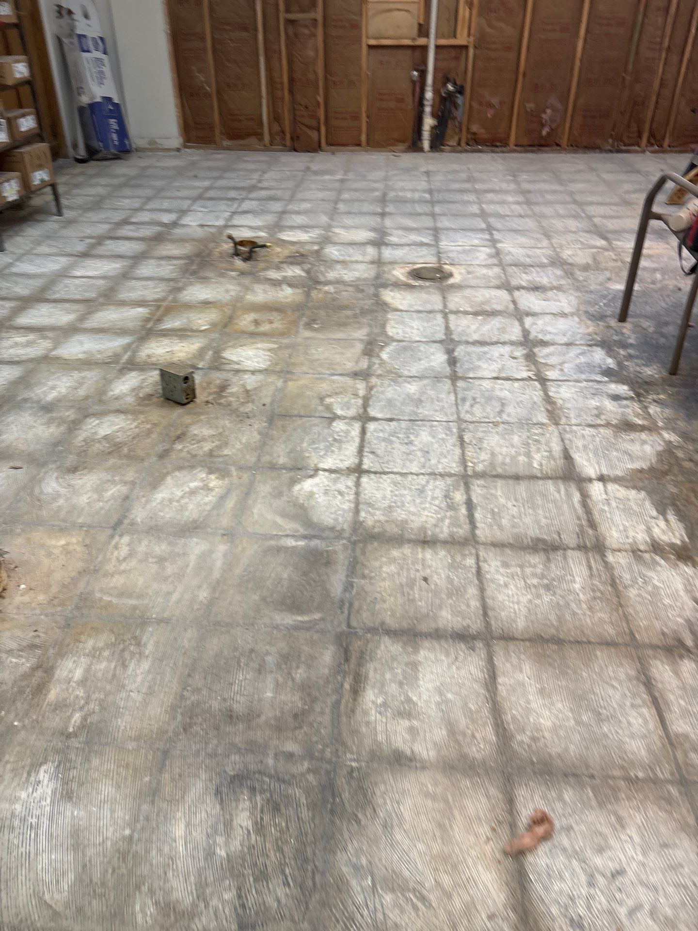 Commercial Kitchen Floor Remodel at Elks, Winchester, VA by Tailored Concrete Coatings
