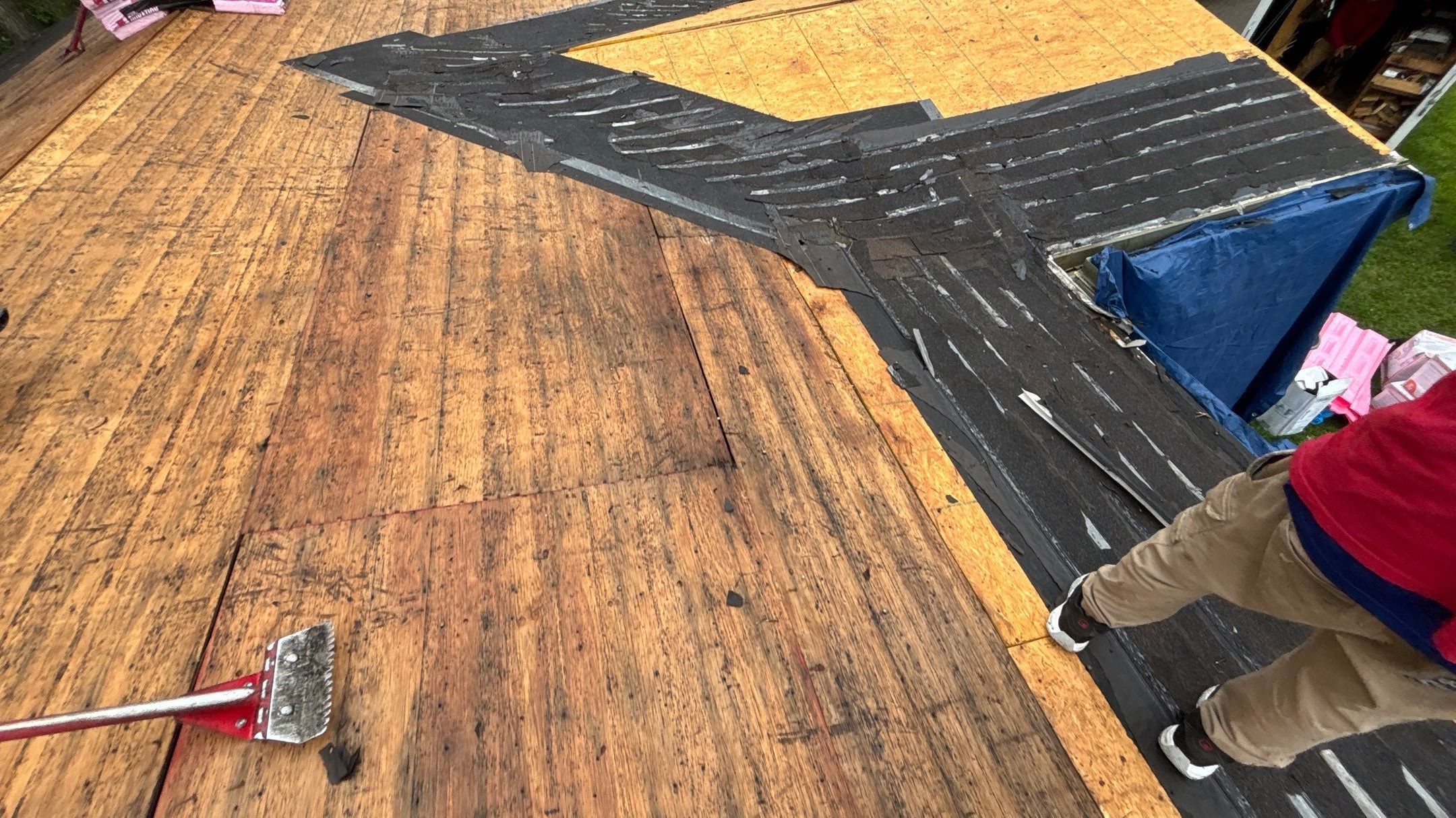 Roof Replacement using Owens Corning Slatestone Gray by 180 Contractors